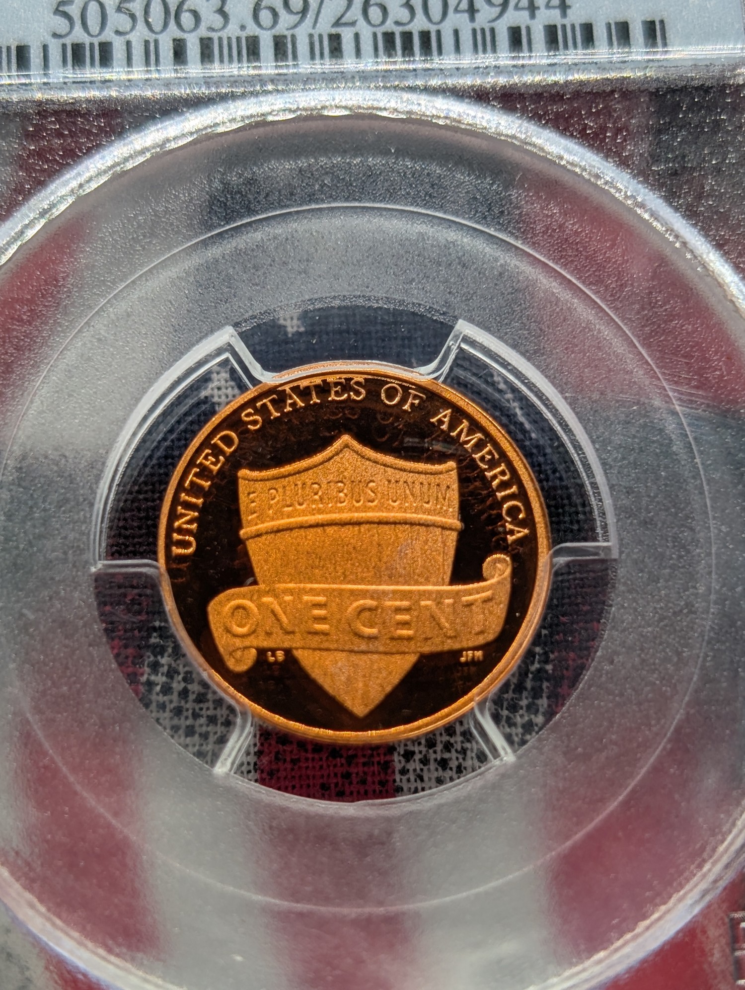 2011-S Lincoln Shield Cent PCGS PR69RD DCAM