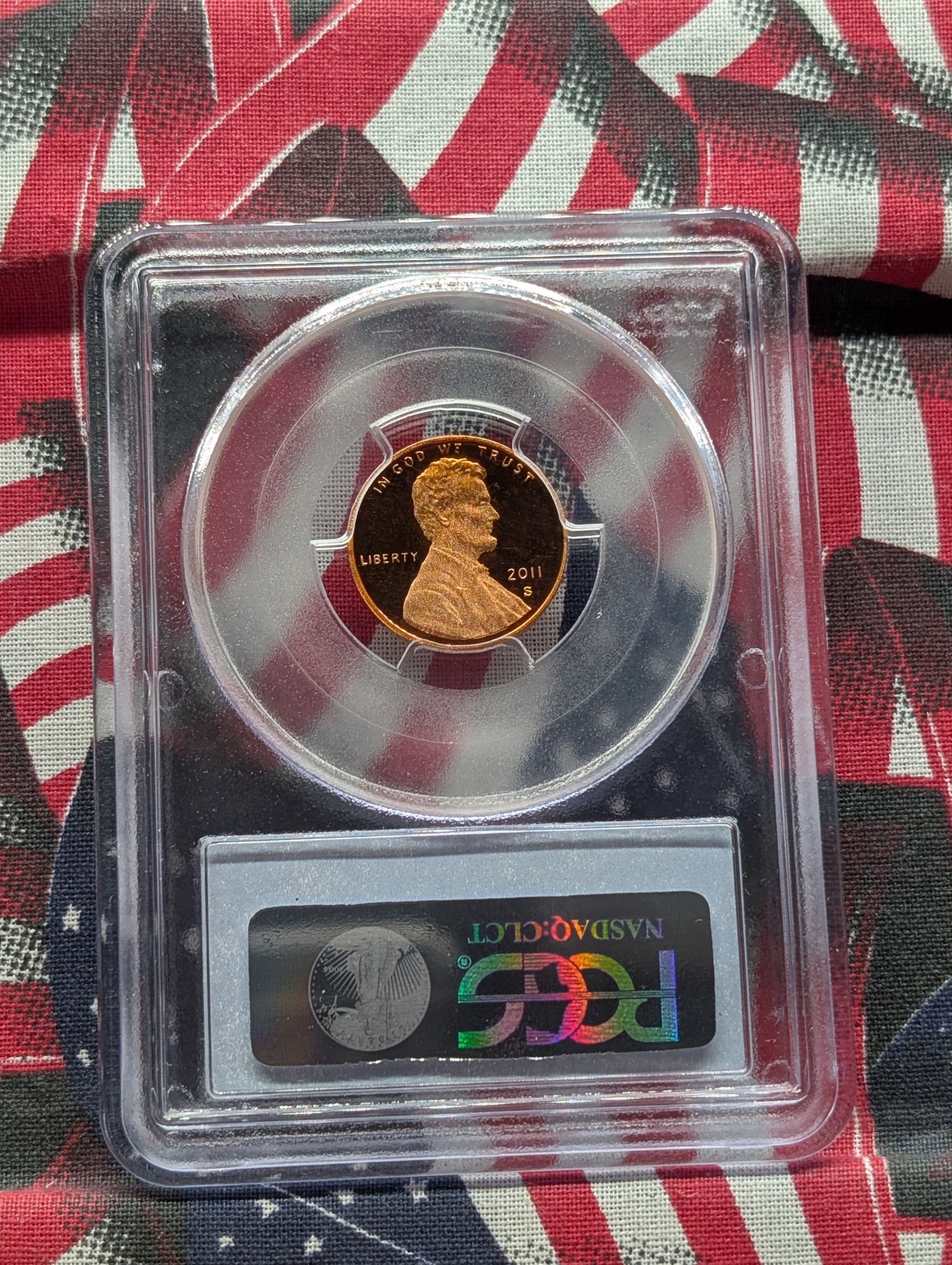2011-S Lincoln Shield Cent PCGS PR69RD DCAM