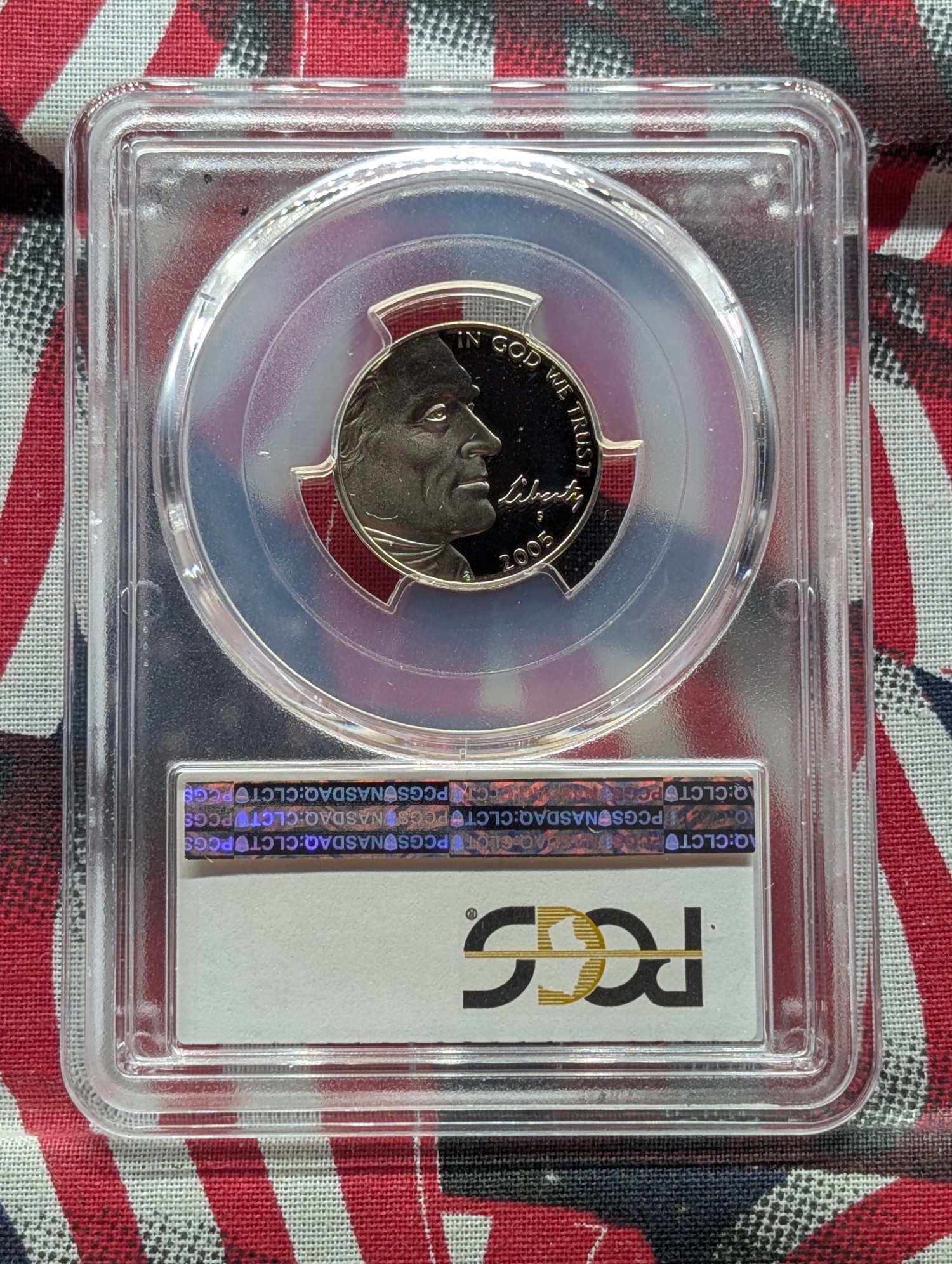 2005-S Bison Jefferson Nickel PCGS PR69DCAM