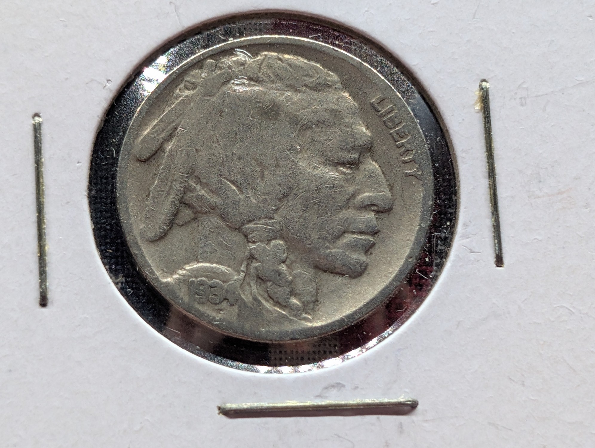 1934-P Indian Head Buffalo Nickel