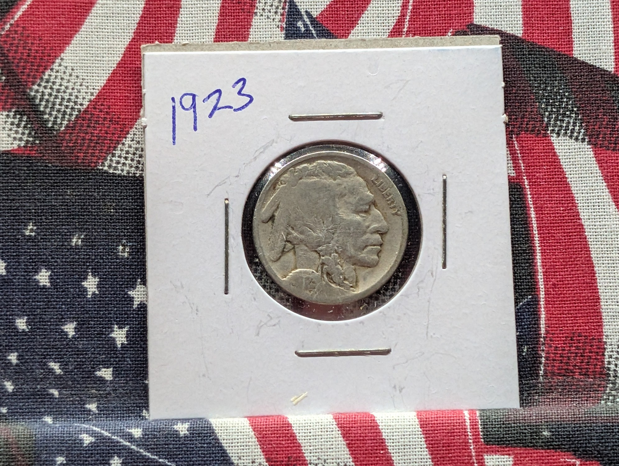 1923-P Indian Head Buffalo Nickel