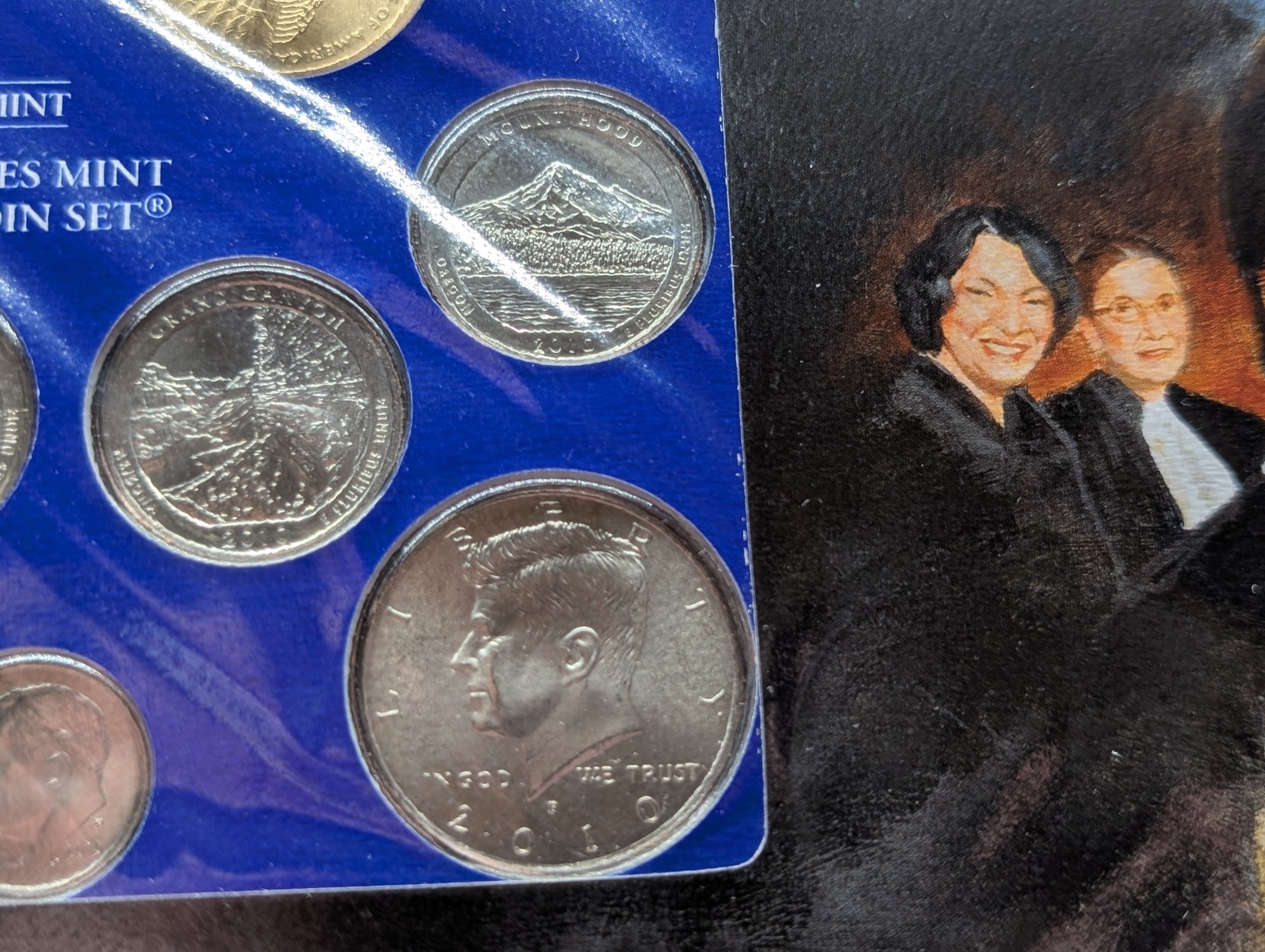 2010-P Only U.S. Uncirculated Mint Set With Stamps