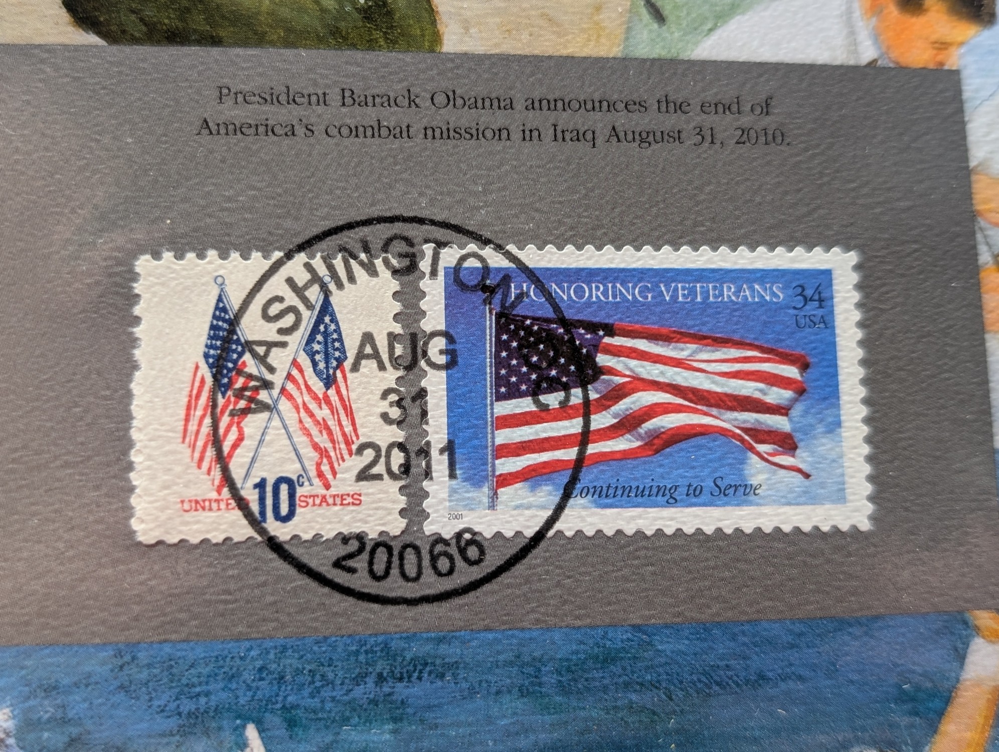 2010-P Only U.S. Uncirculated Mint Set With Stamps
