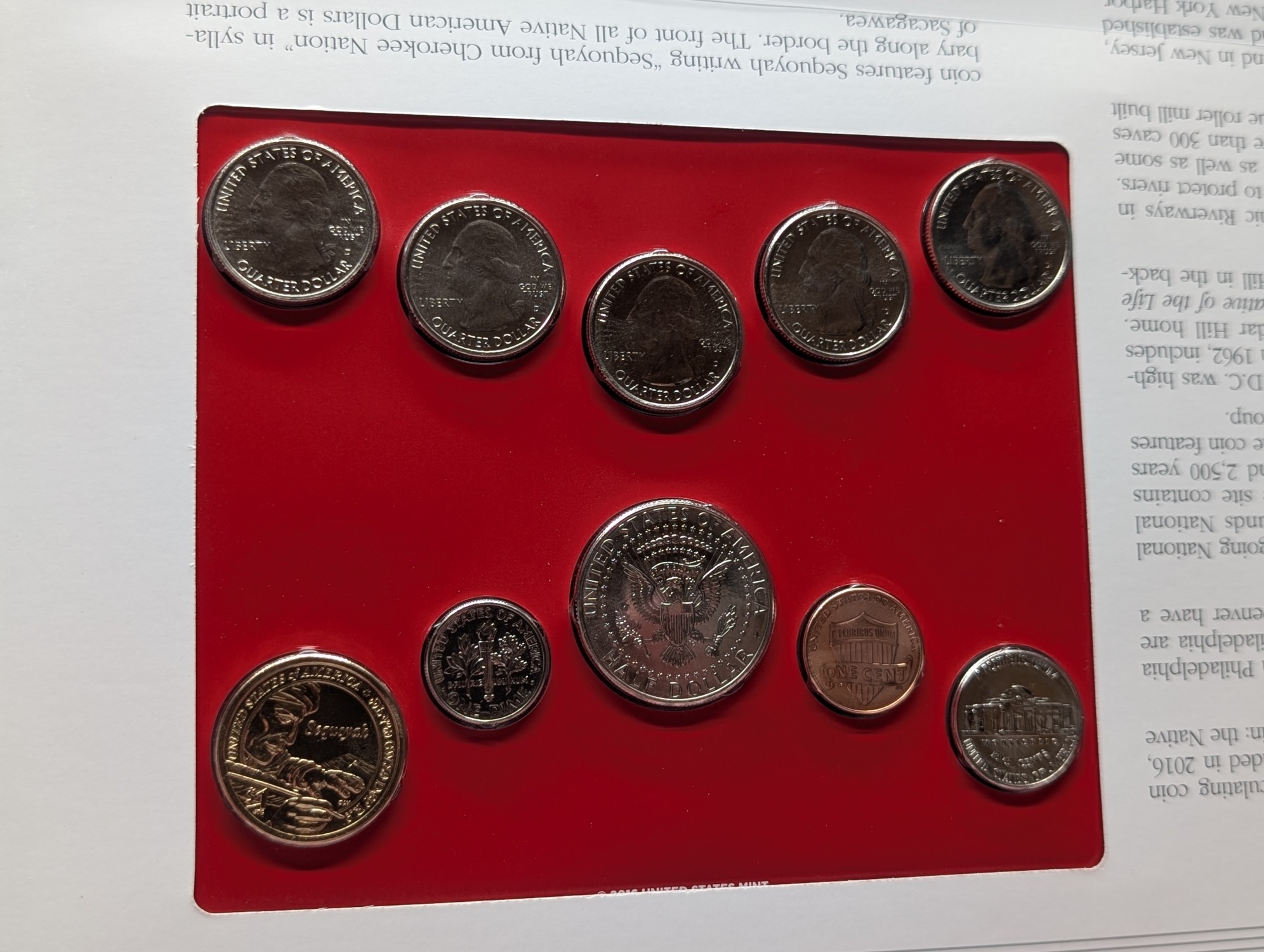 2017-D Only U.S. Uncirculated Mint Set With Stamps
