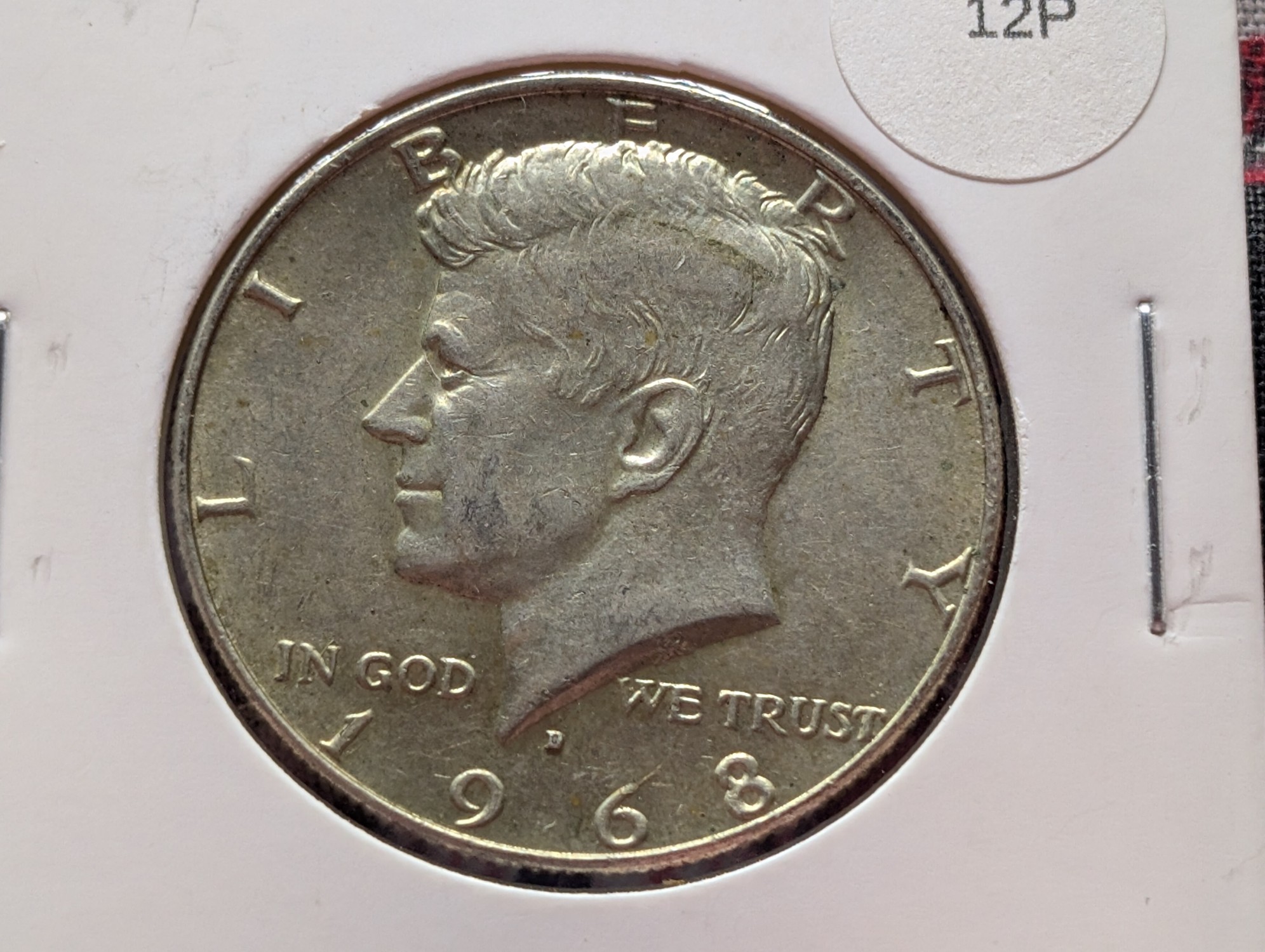 1968-D 40% Silver Kennedy Half Dollar