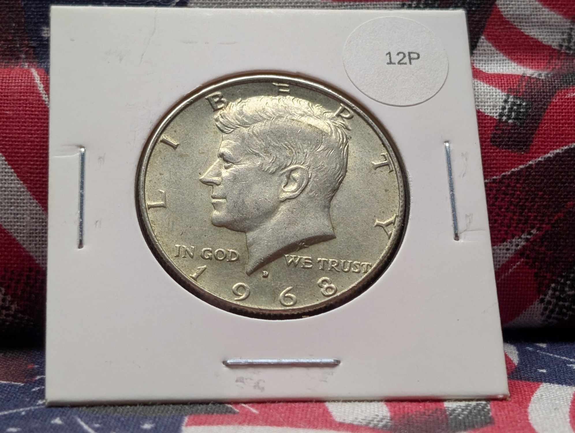 1968-D 40% Silver Kennedy Half Dollar