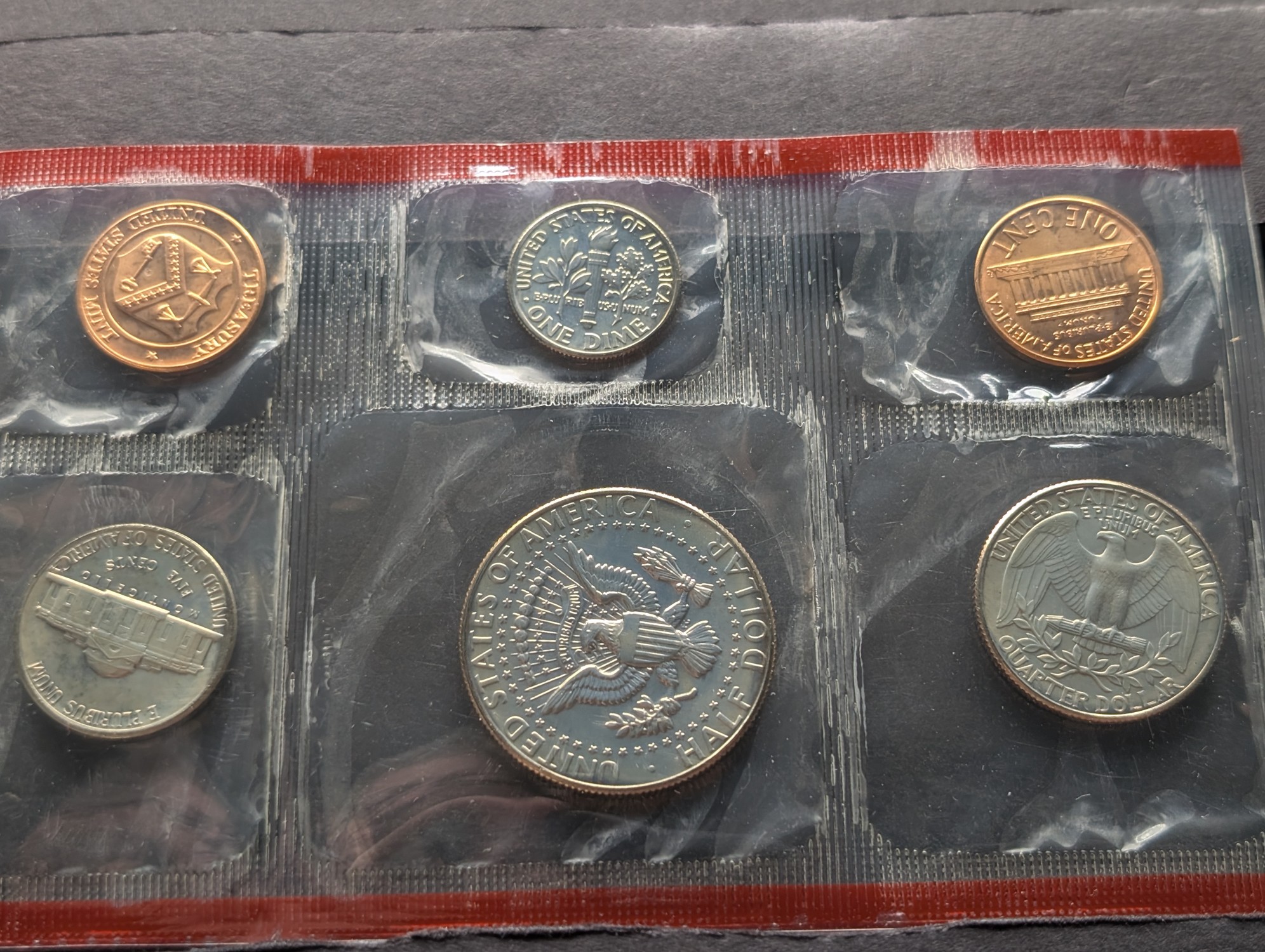 1987 P&D Uncirculated US Mint Set in OGP w/ COA