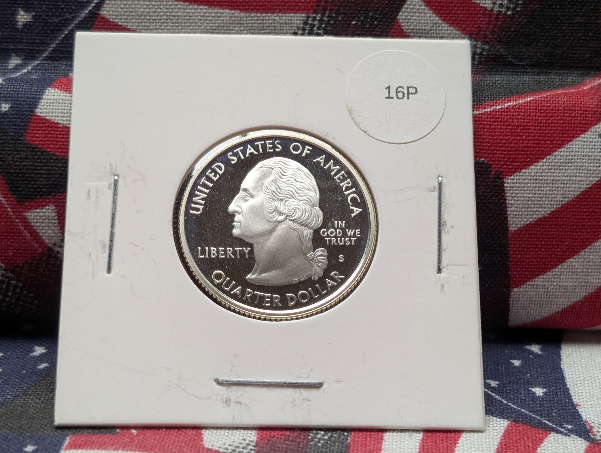 2008-S Proof 90% Silver State Quarter, New Mexico (NM)