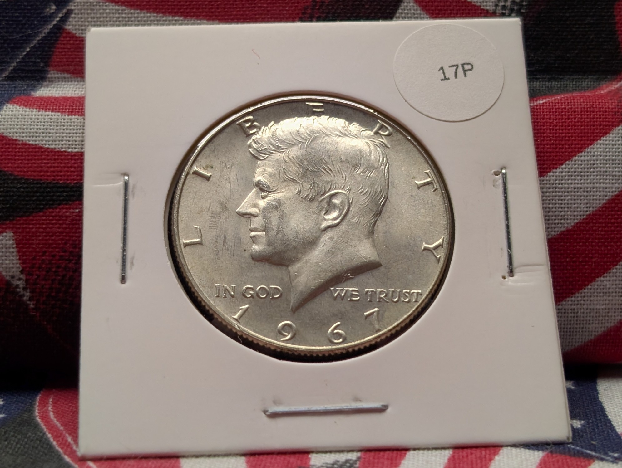 1967 40% Silver Kennedy Half Dollar