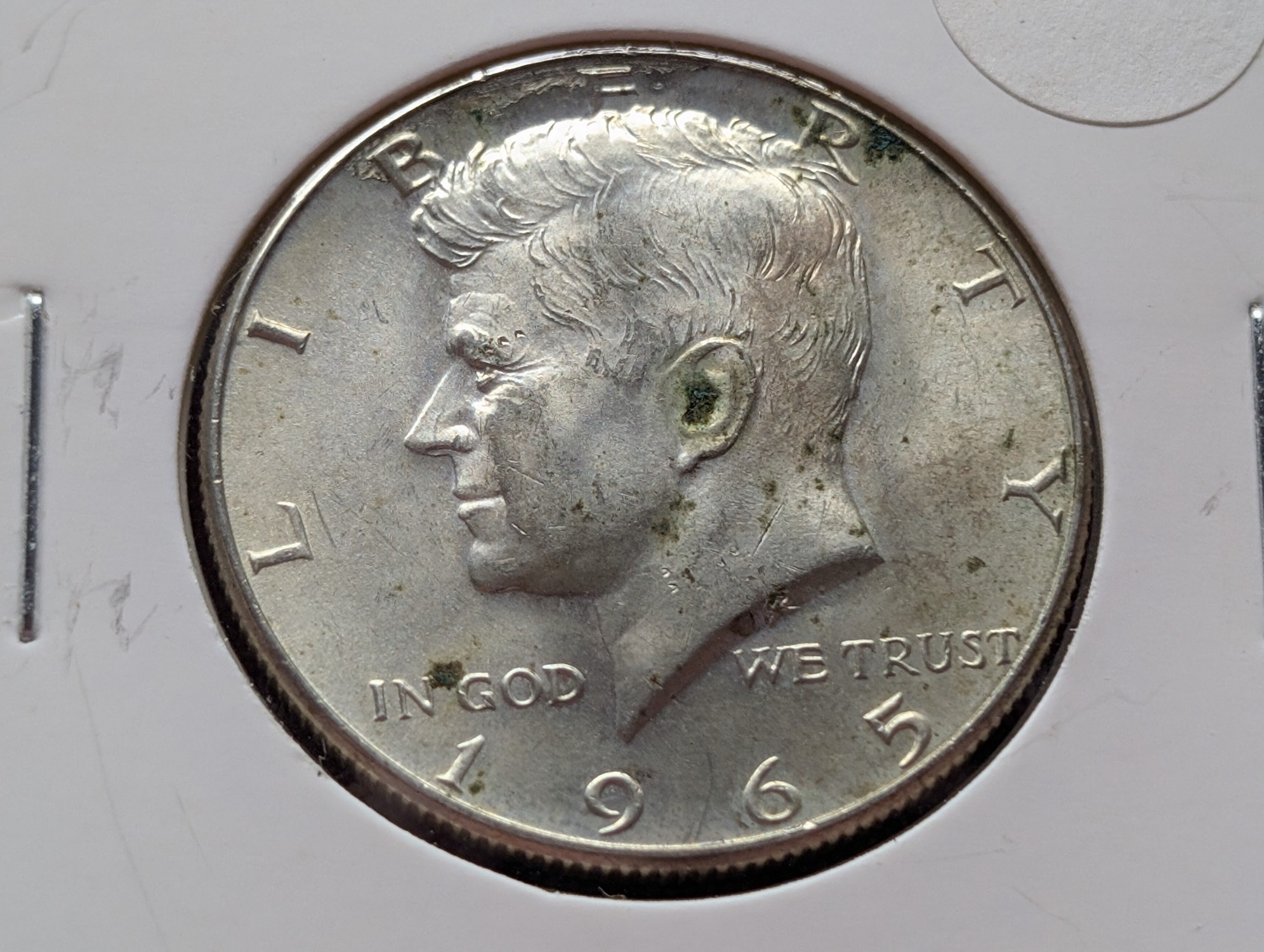 1965 40% Silver Kennedy Half Dollar