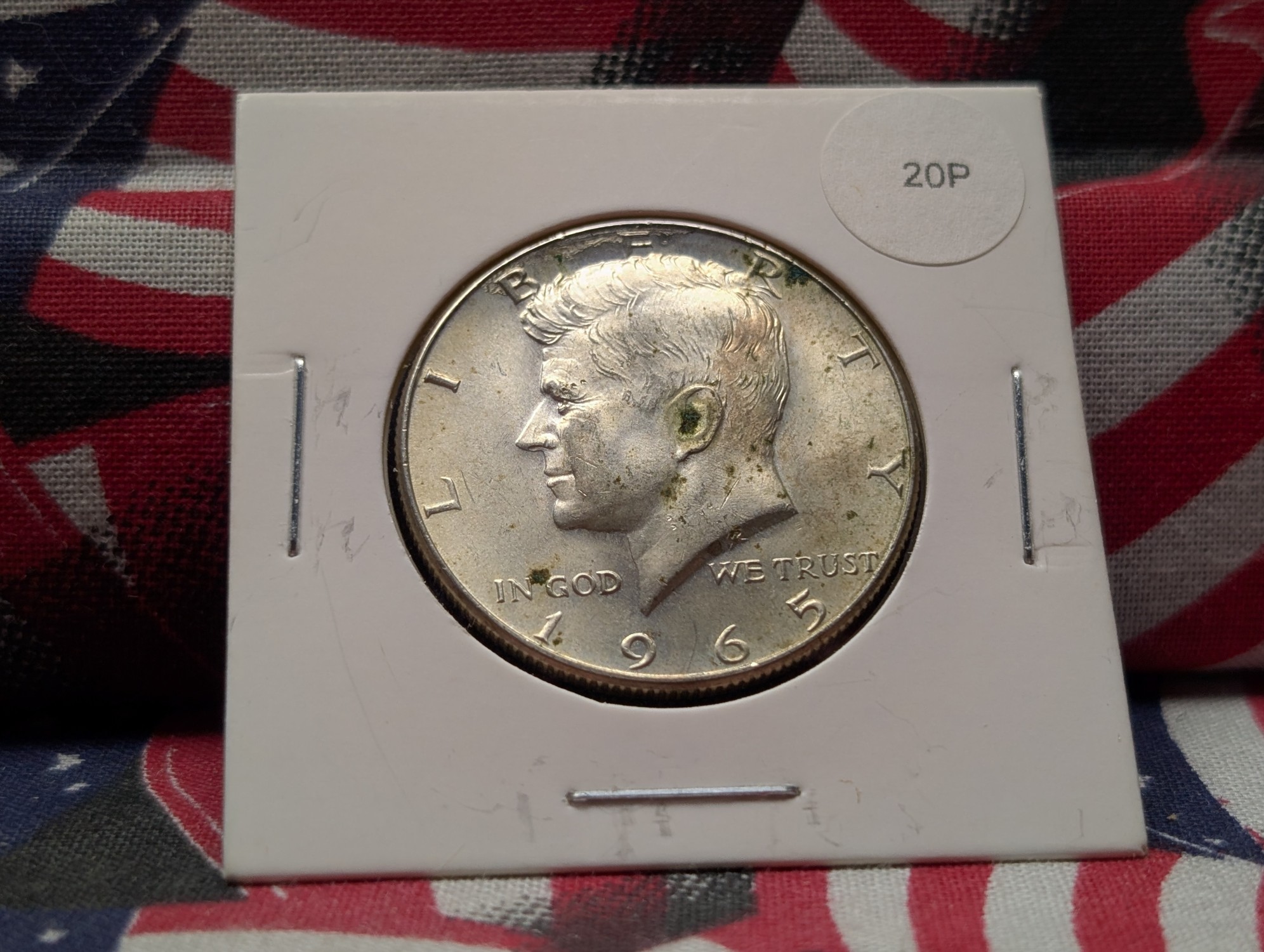 1965 40% Silver Kennedy Half Dollar