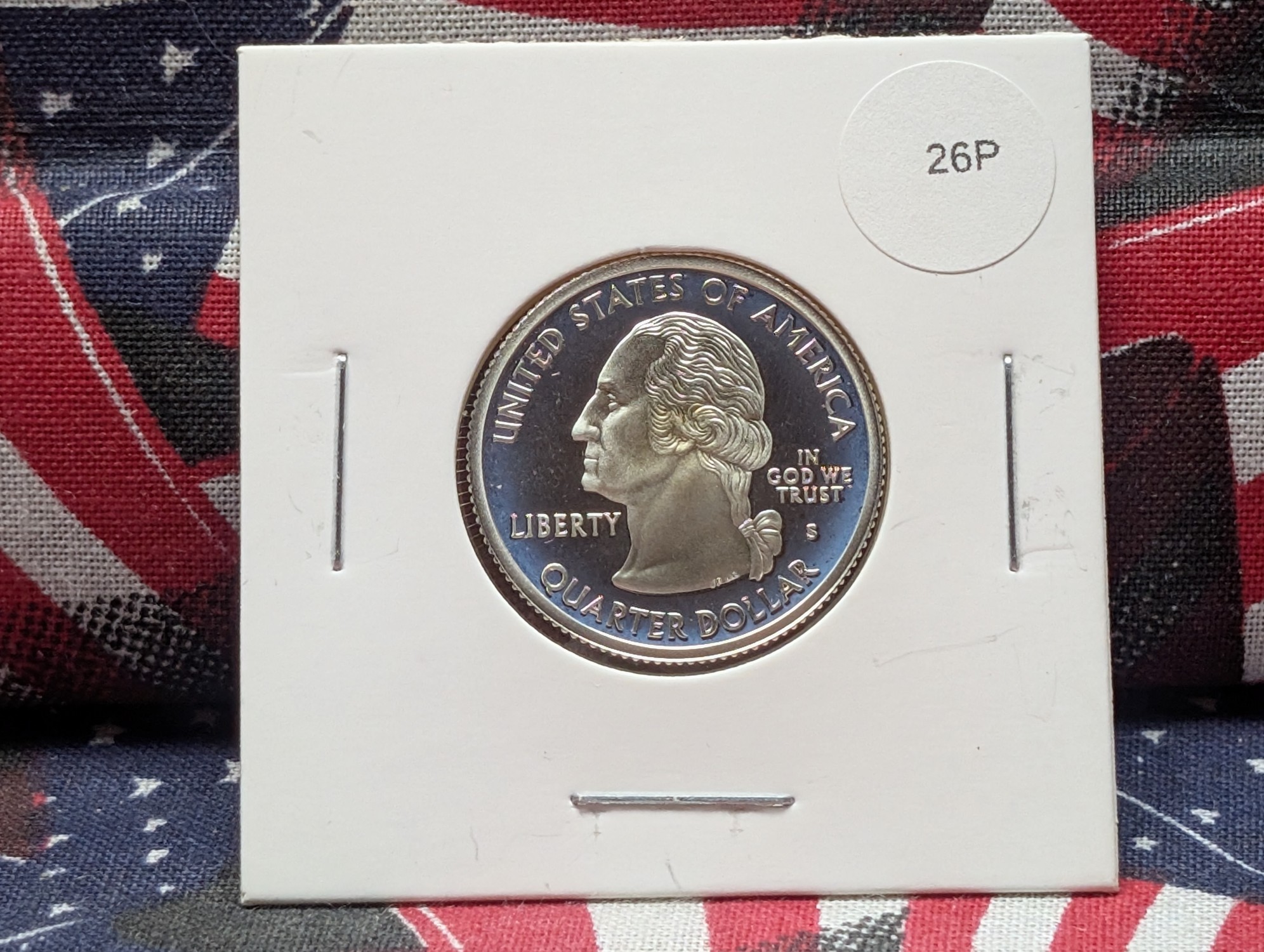2003-S Proof 90% Silver State Quarter, Missouri (MO)