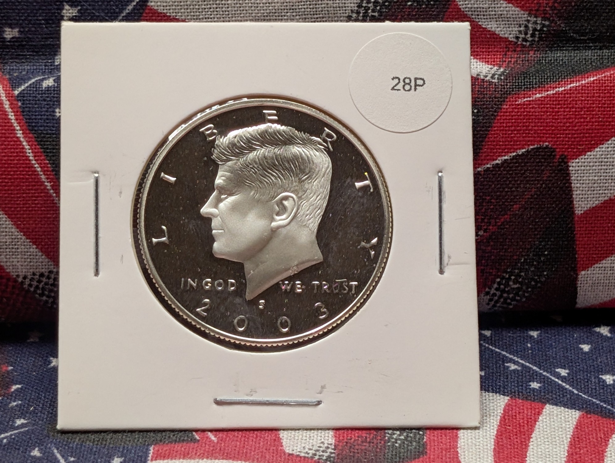 2003-S 90% Silver Proof Kennedy Half Dollar
