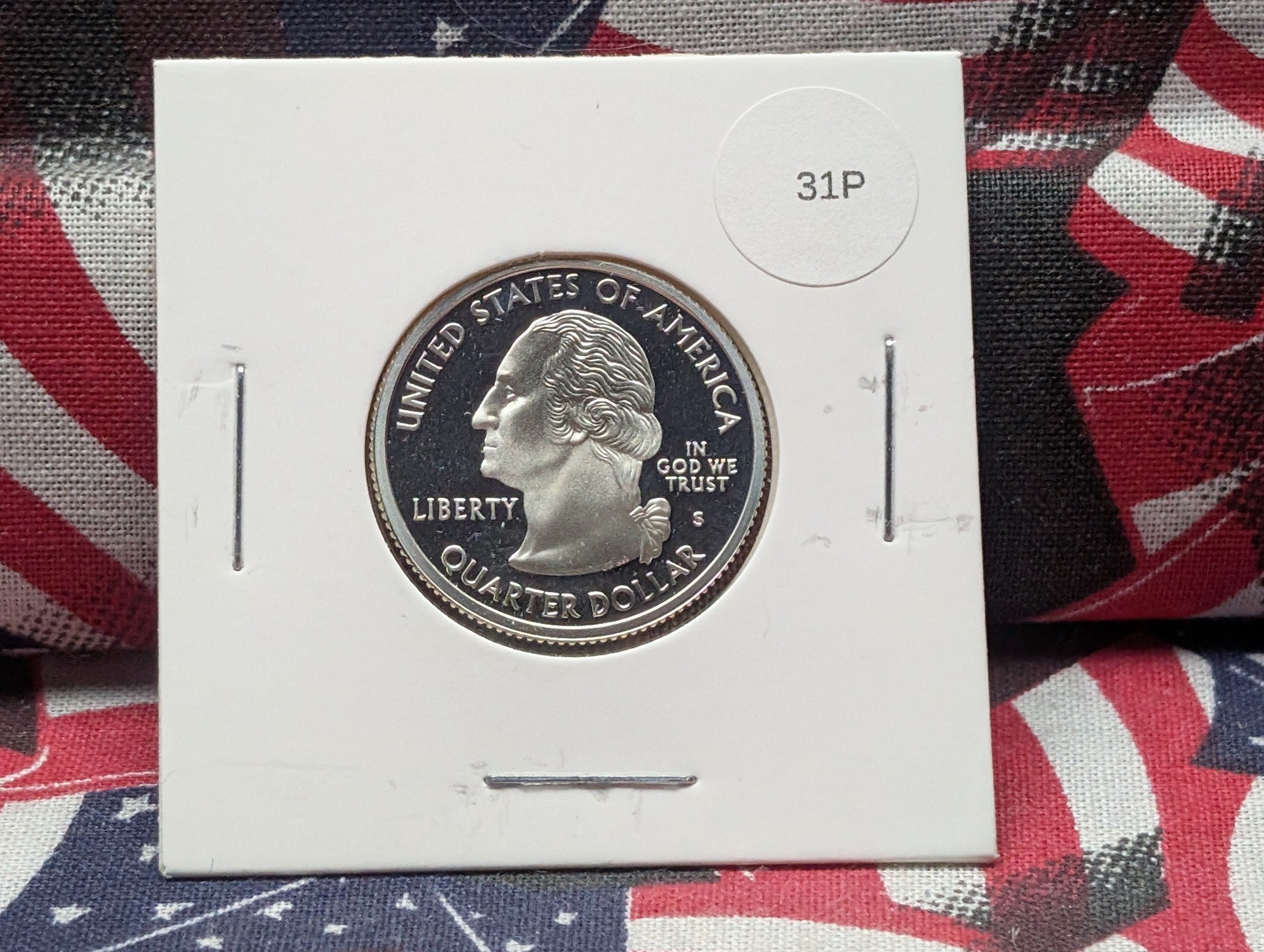 2003-S Proof 90% Silver State Quarter, Alabama (AL)