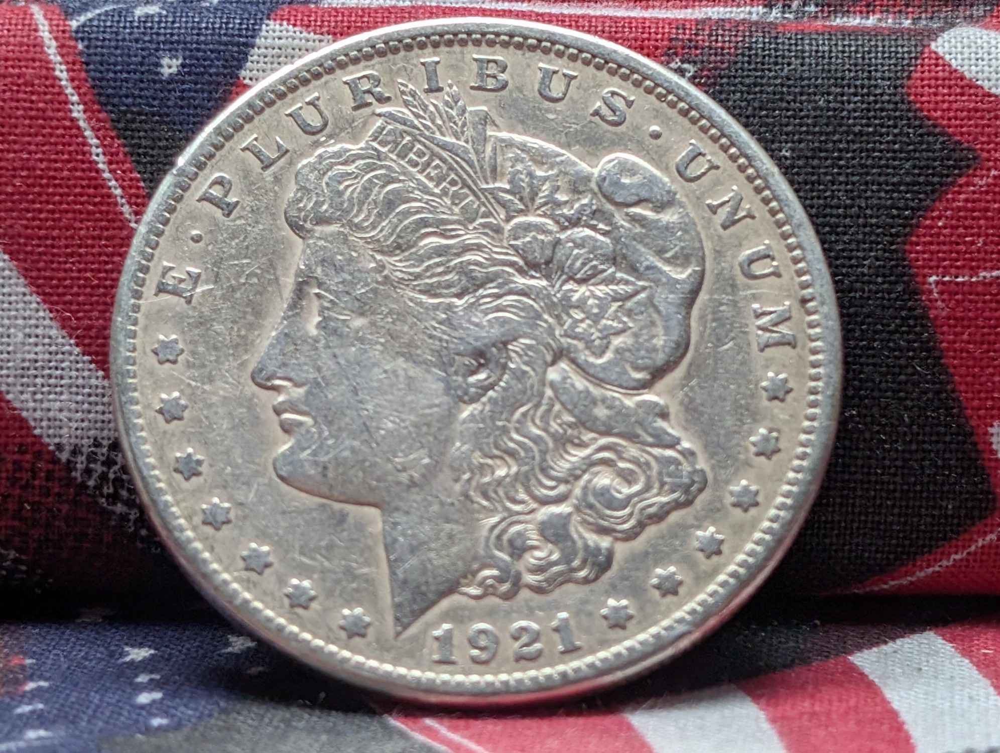 1921-S Morgan 90% Silver Dollar