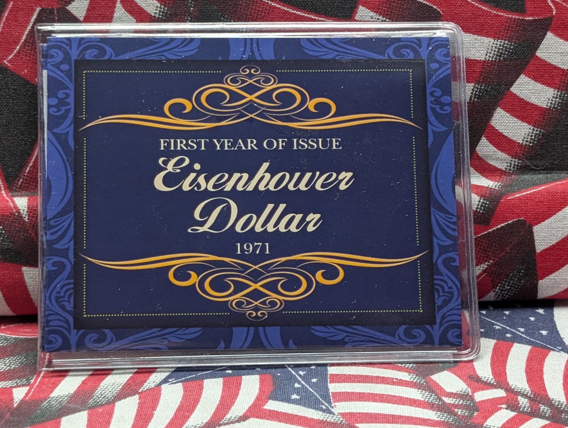 1971-D Eisenhower Dollar In First Year of Issue Set
