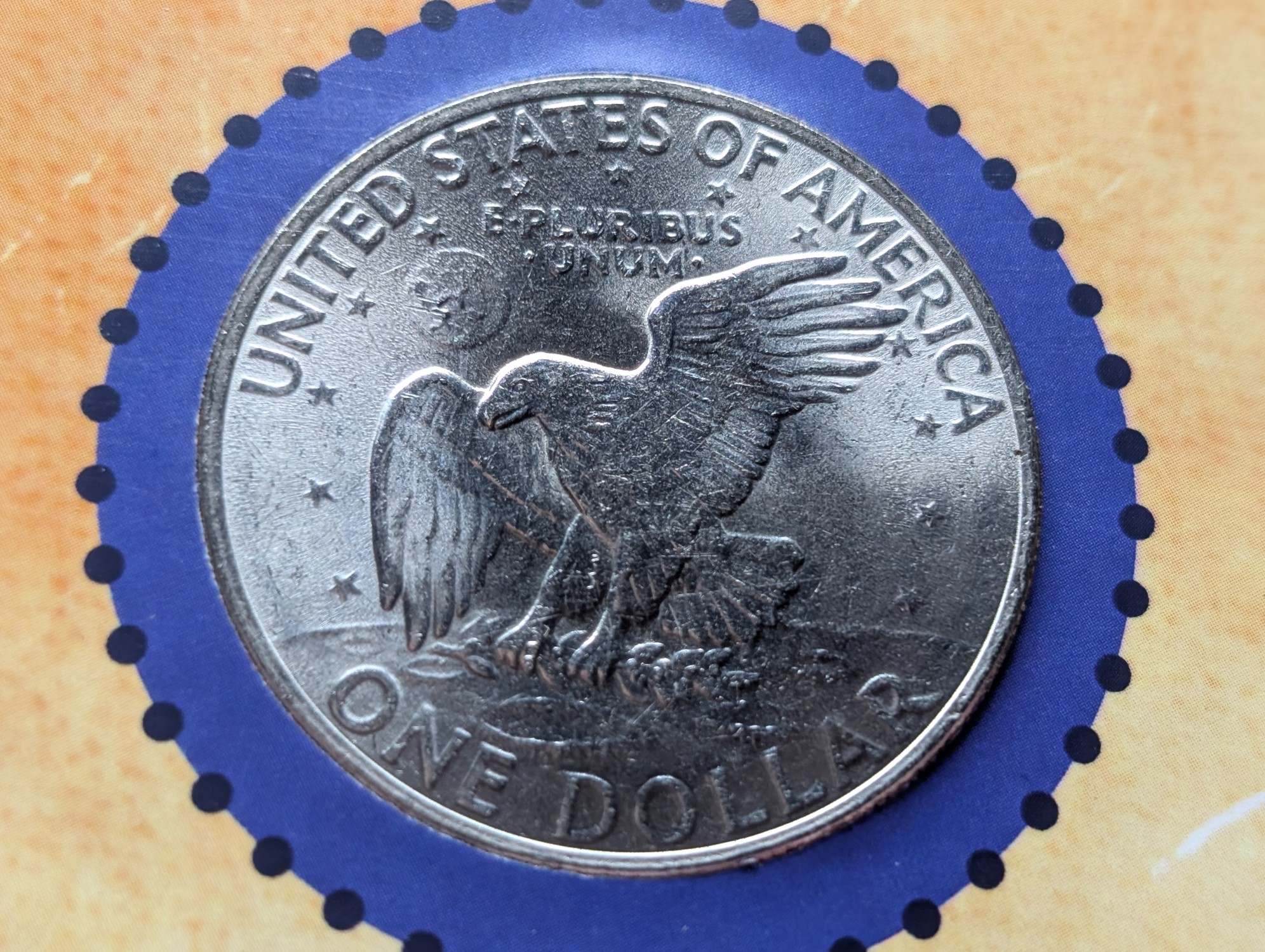1971-D Eisenhower Dollar In First Year of Issue Set