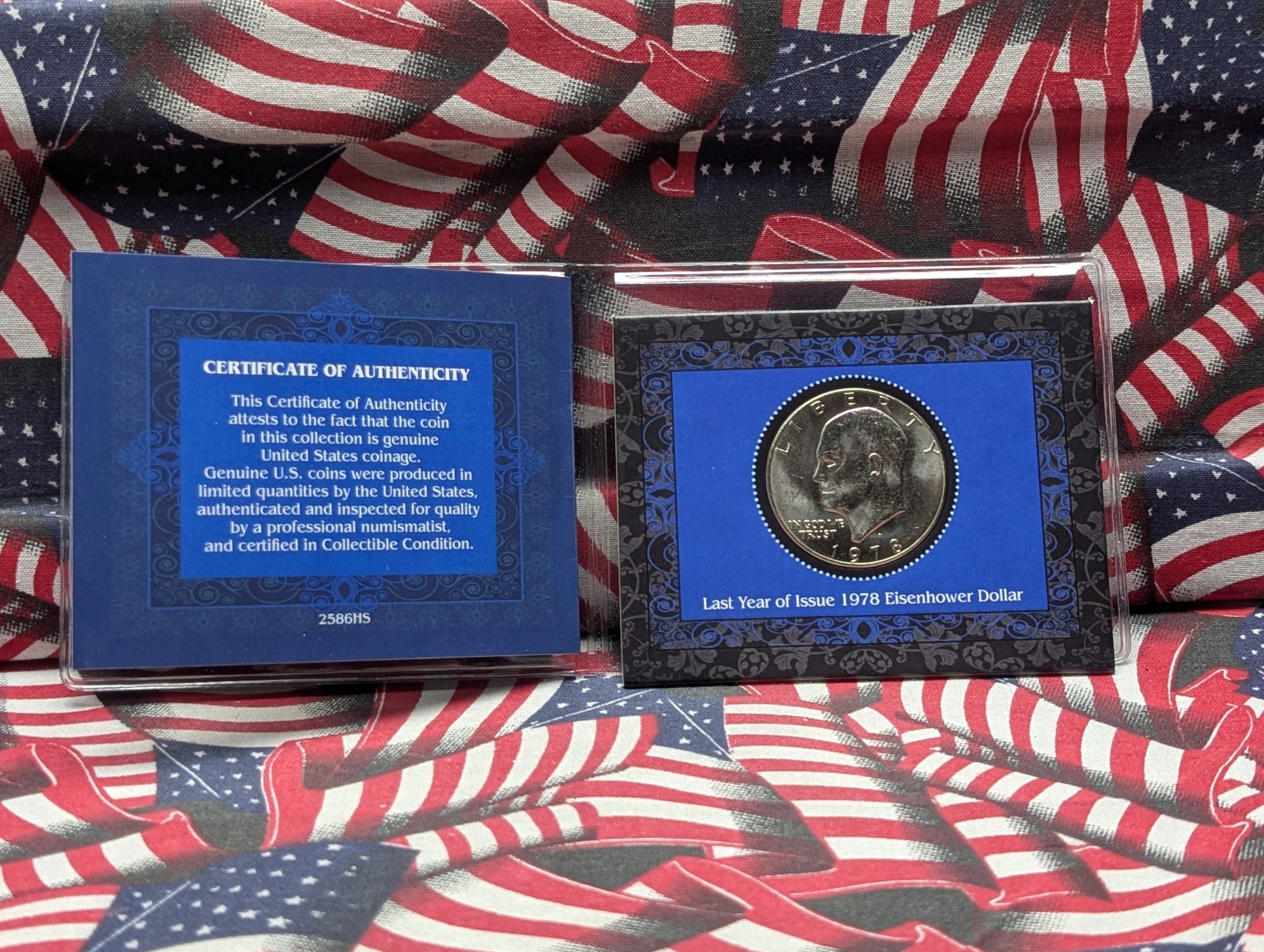 1978-D Eisenhower Dollar In Last Year of Issue Set