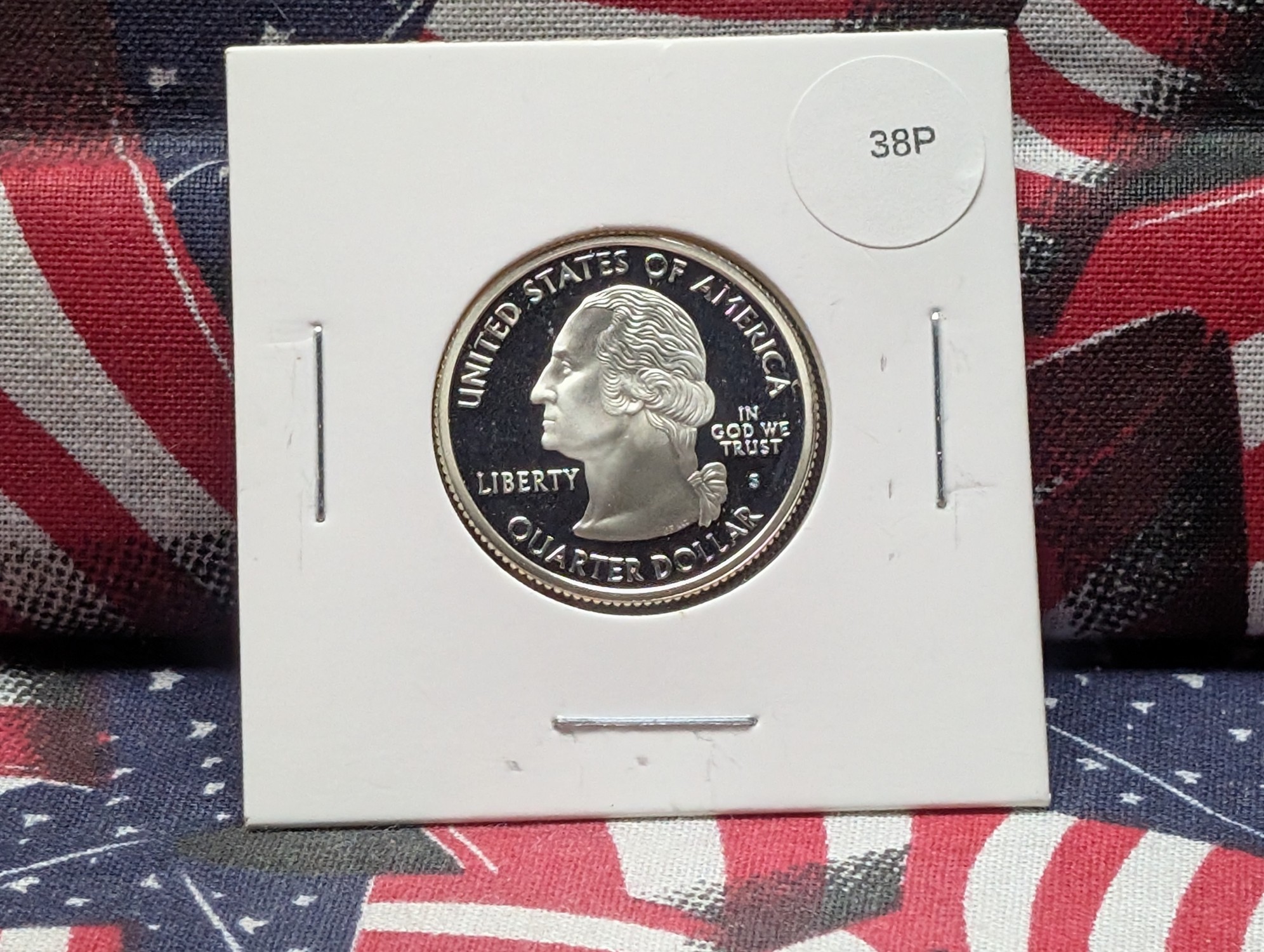2003-S Proof 90% Silver State Quarter, Illinois (IL)