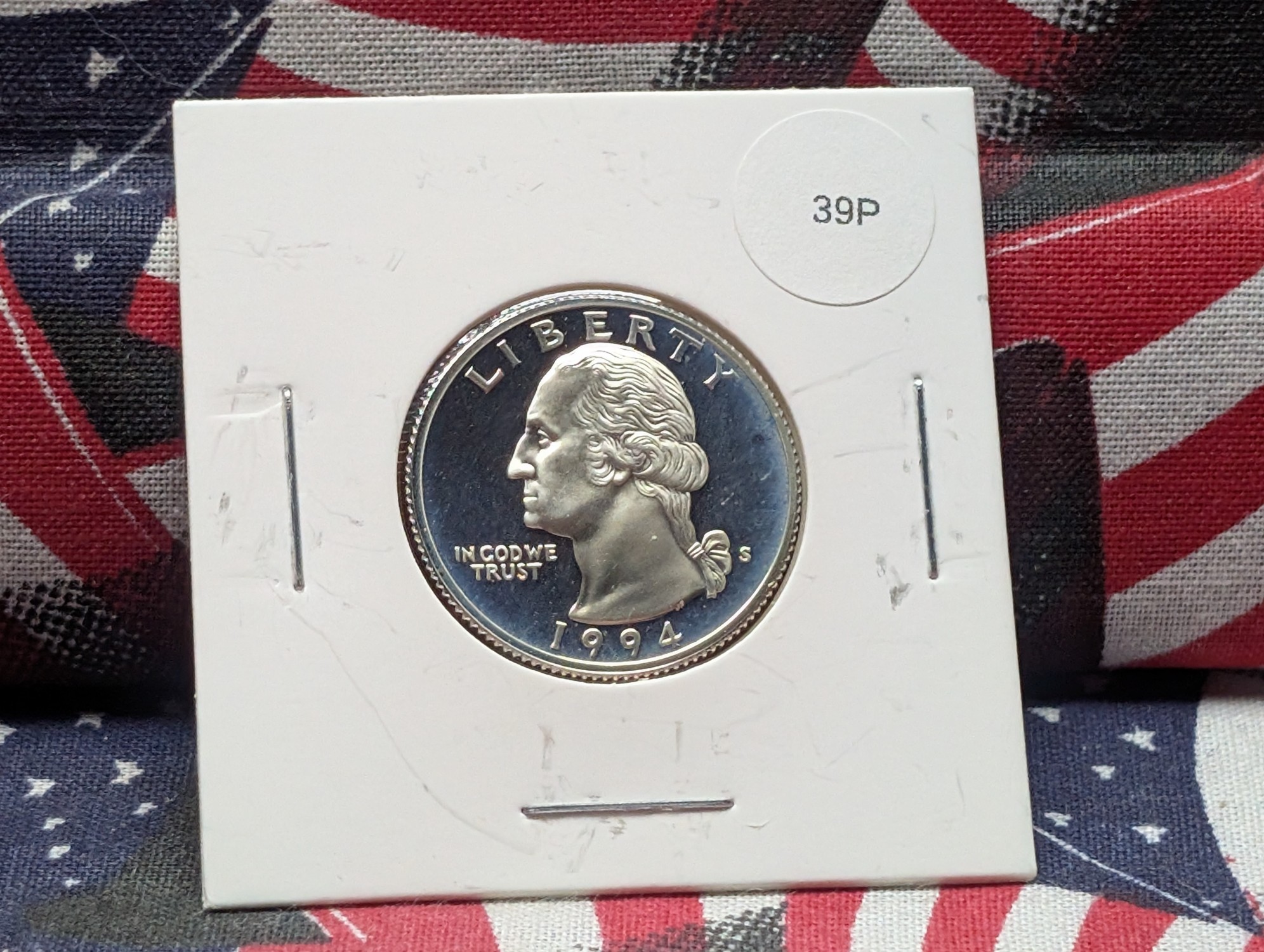 1994-S 90% Silver Proof Washington Quarter