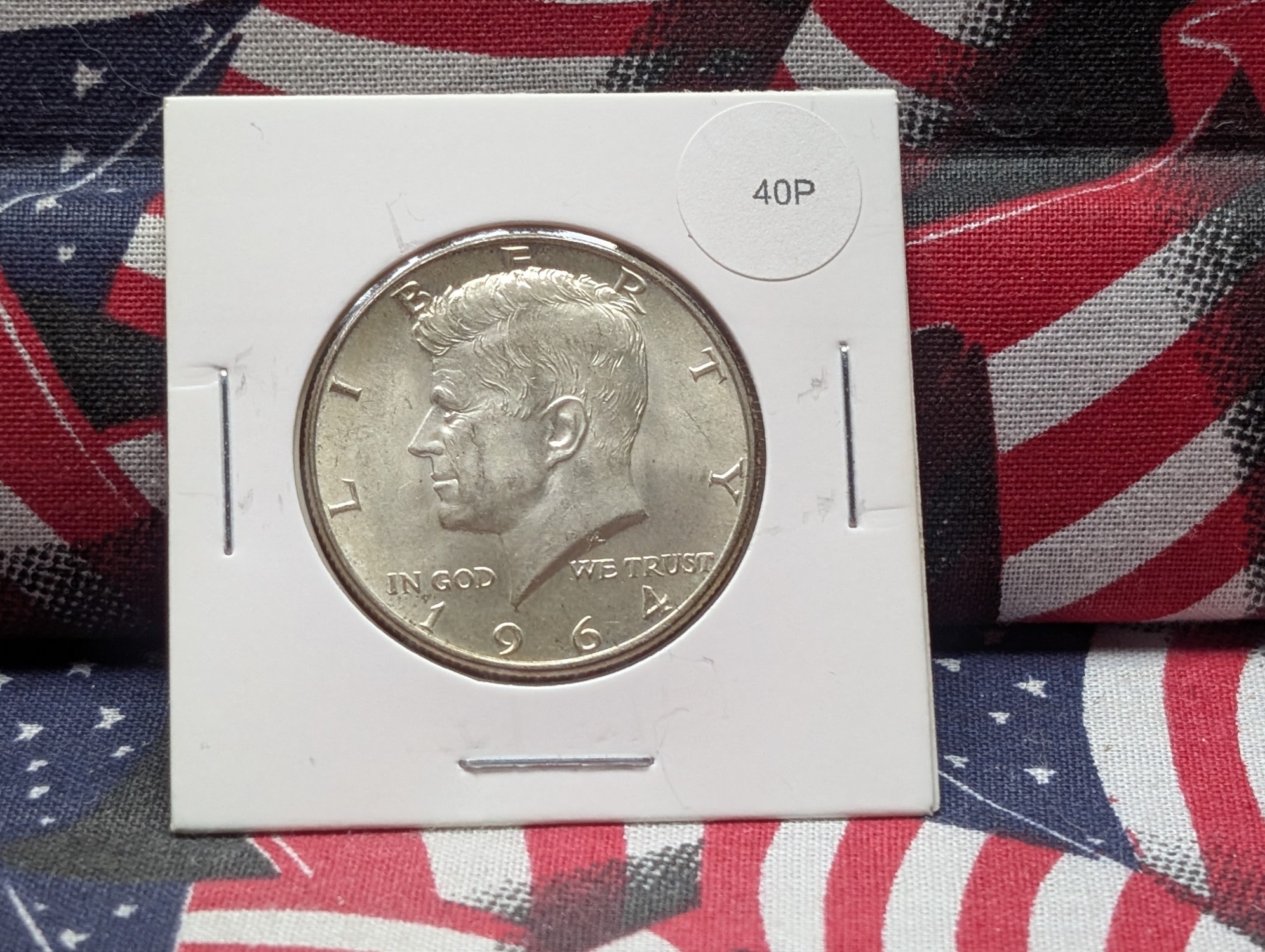 1964 90% Silver Kennedy Half Dollar