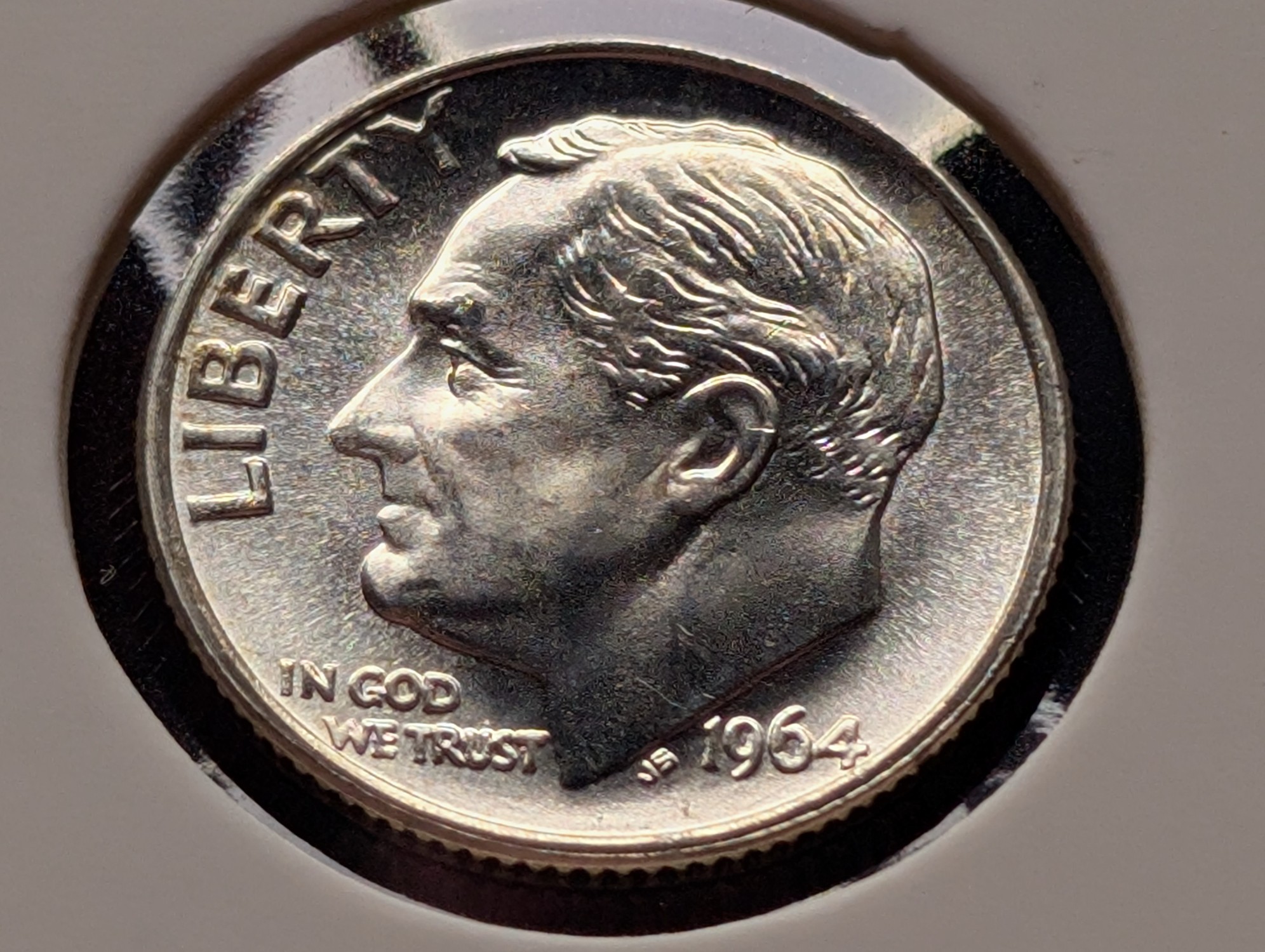 1964 90% Silver Proof Roosevelt Dime