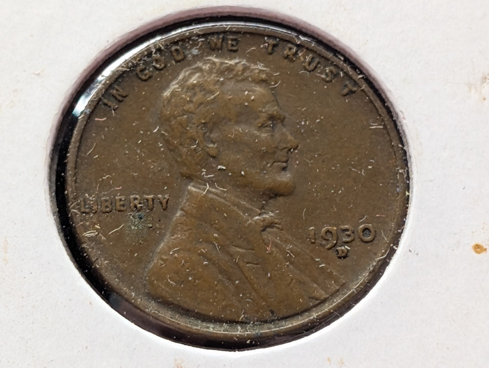 1930-P, D,& S Lincoln Wheat Cents