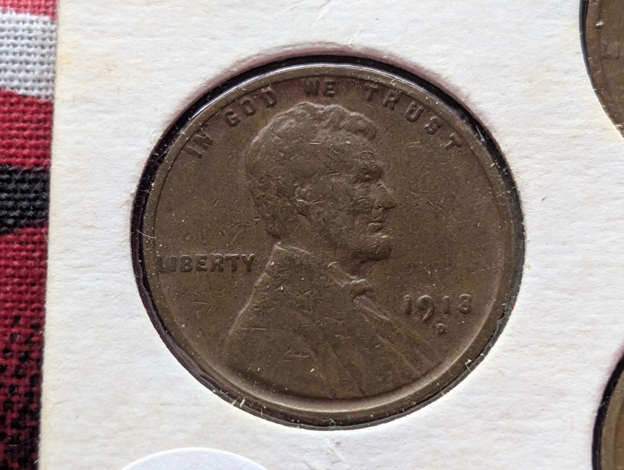 1918-P, D, & S Lincoln Wheat Cents