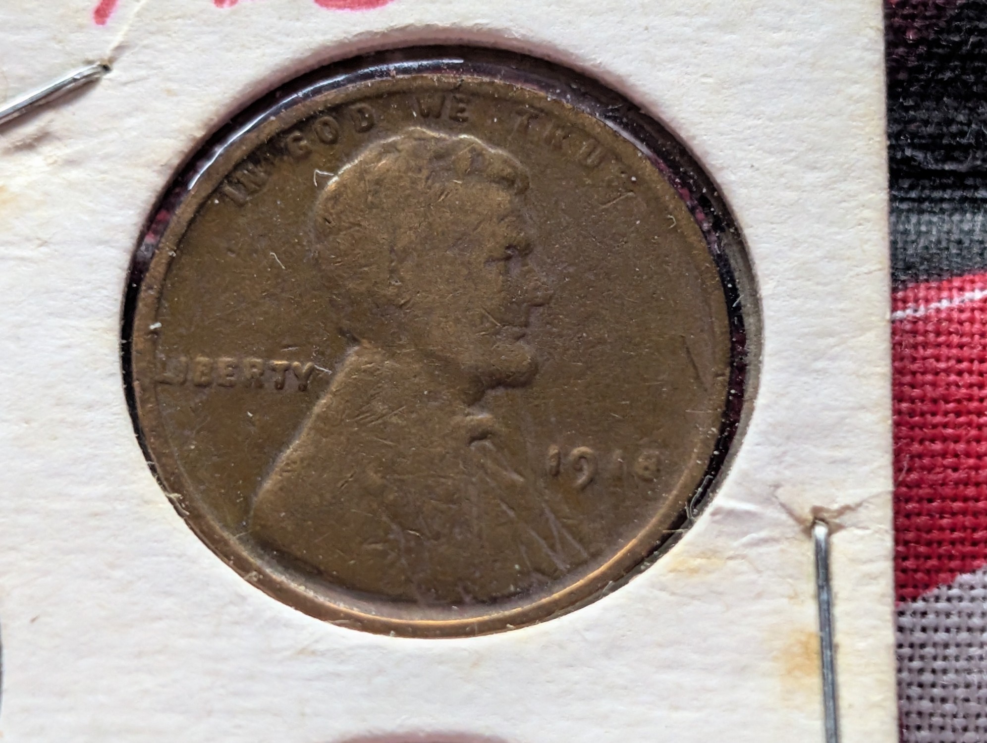 1918-P, D, & S Lincoln Wheat Cents