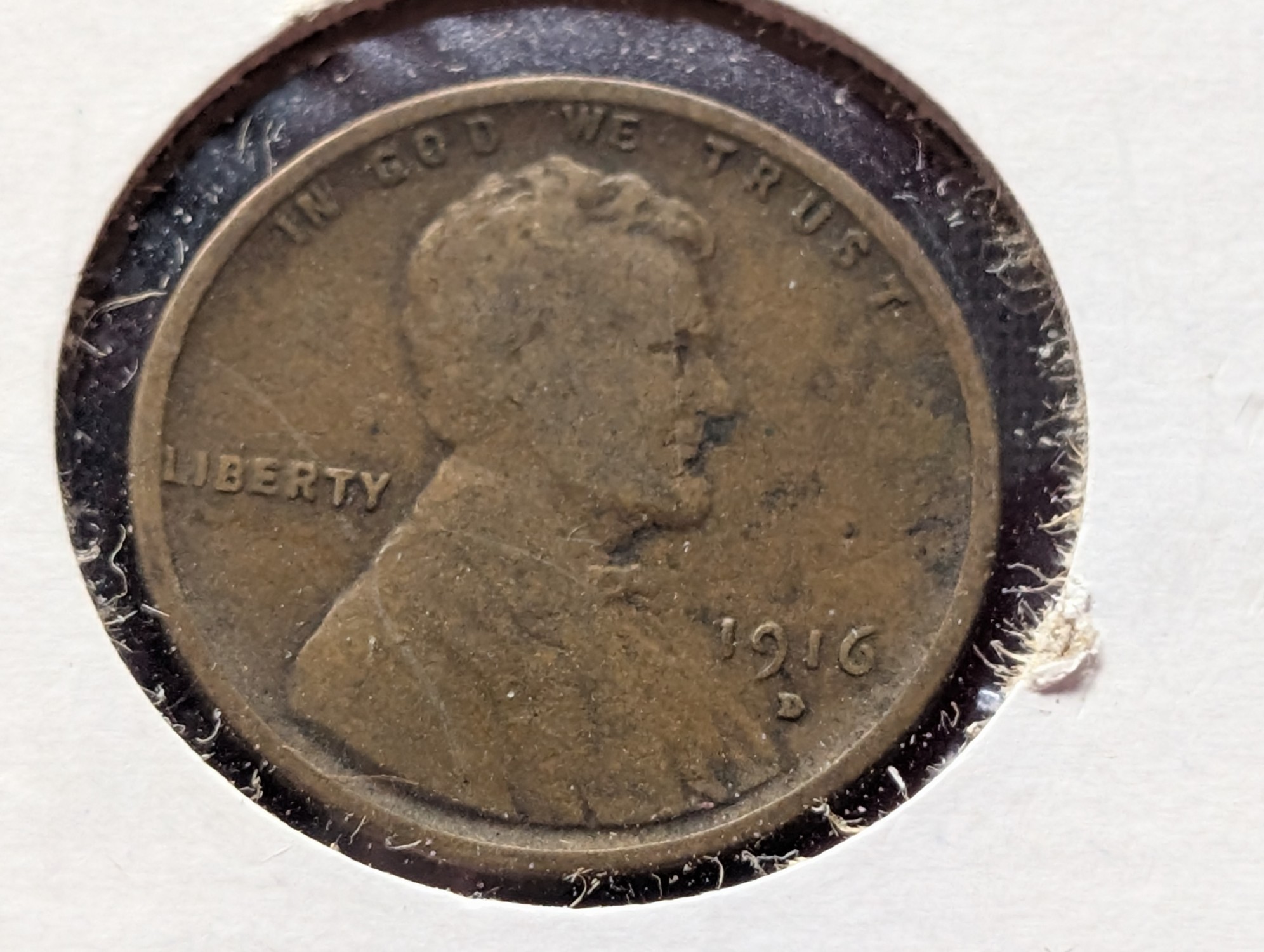 1916-P, D, & S Lincoln Wheat Cents