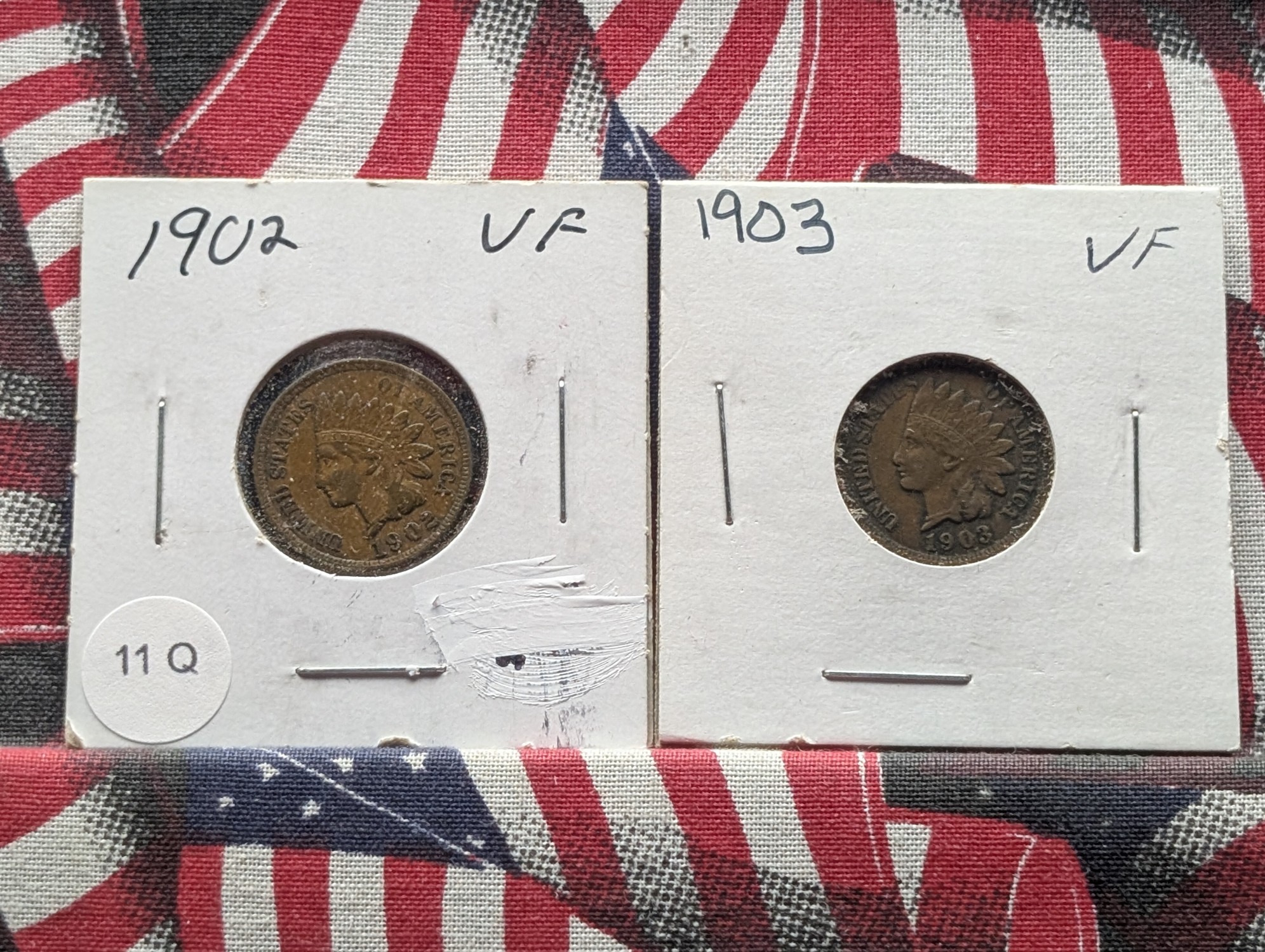 1902 & 1903 Indian Head Cents