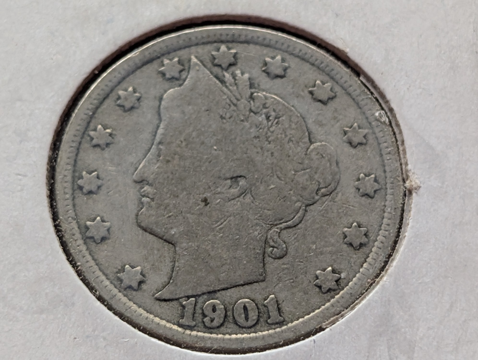 1900 & 1901 Liberty Head V Nickels