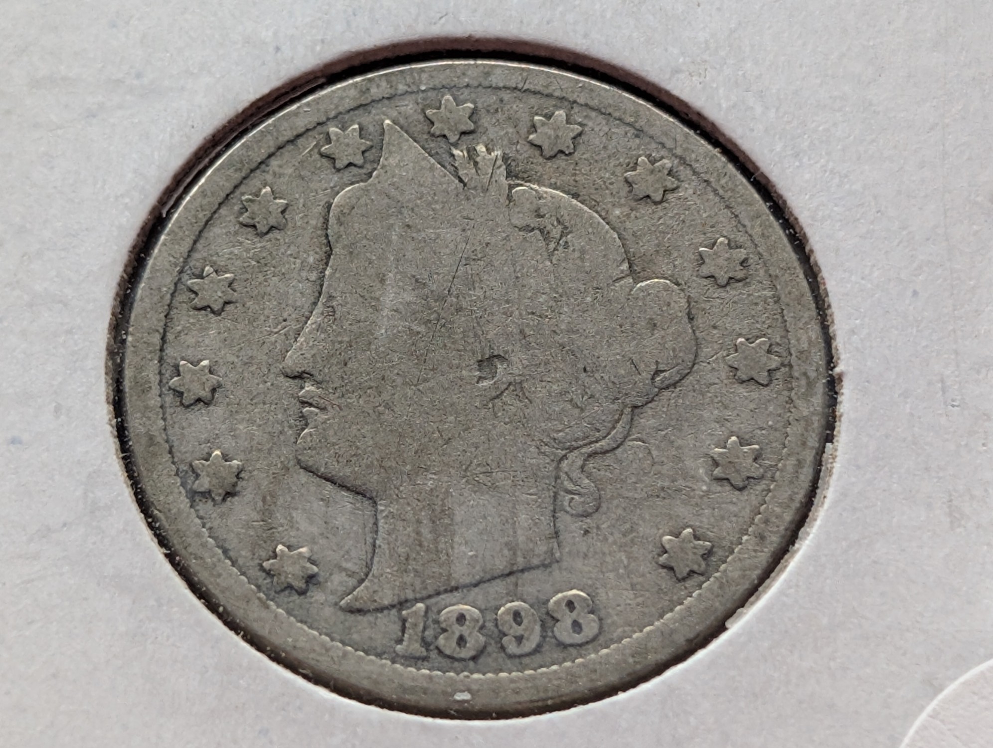 1898 & 1899 Liberty Head V Nickels