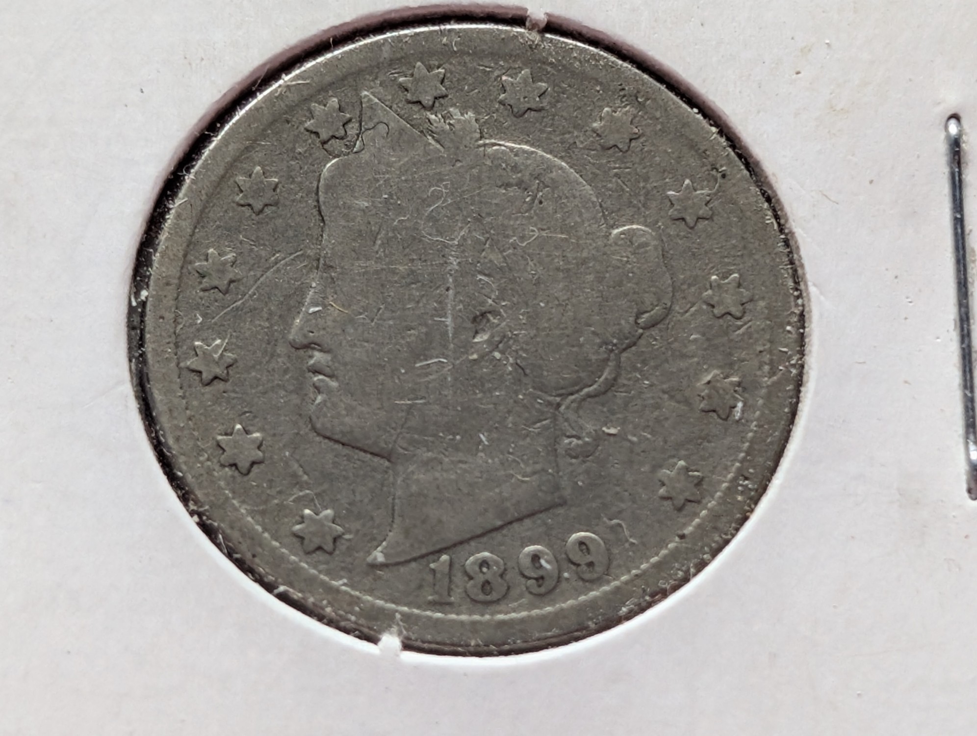 1898 & 1899 Liberty Head V Nickels