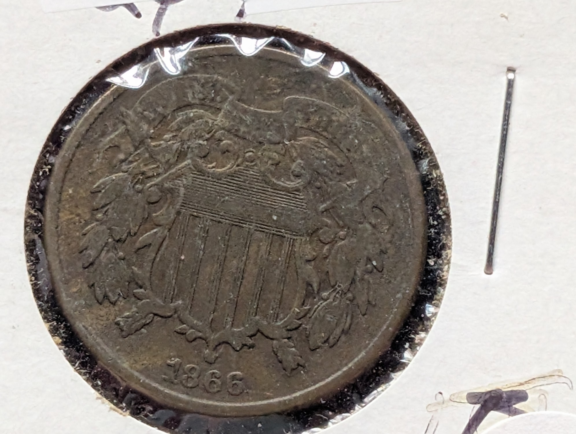 1866 Two Cent Piece