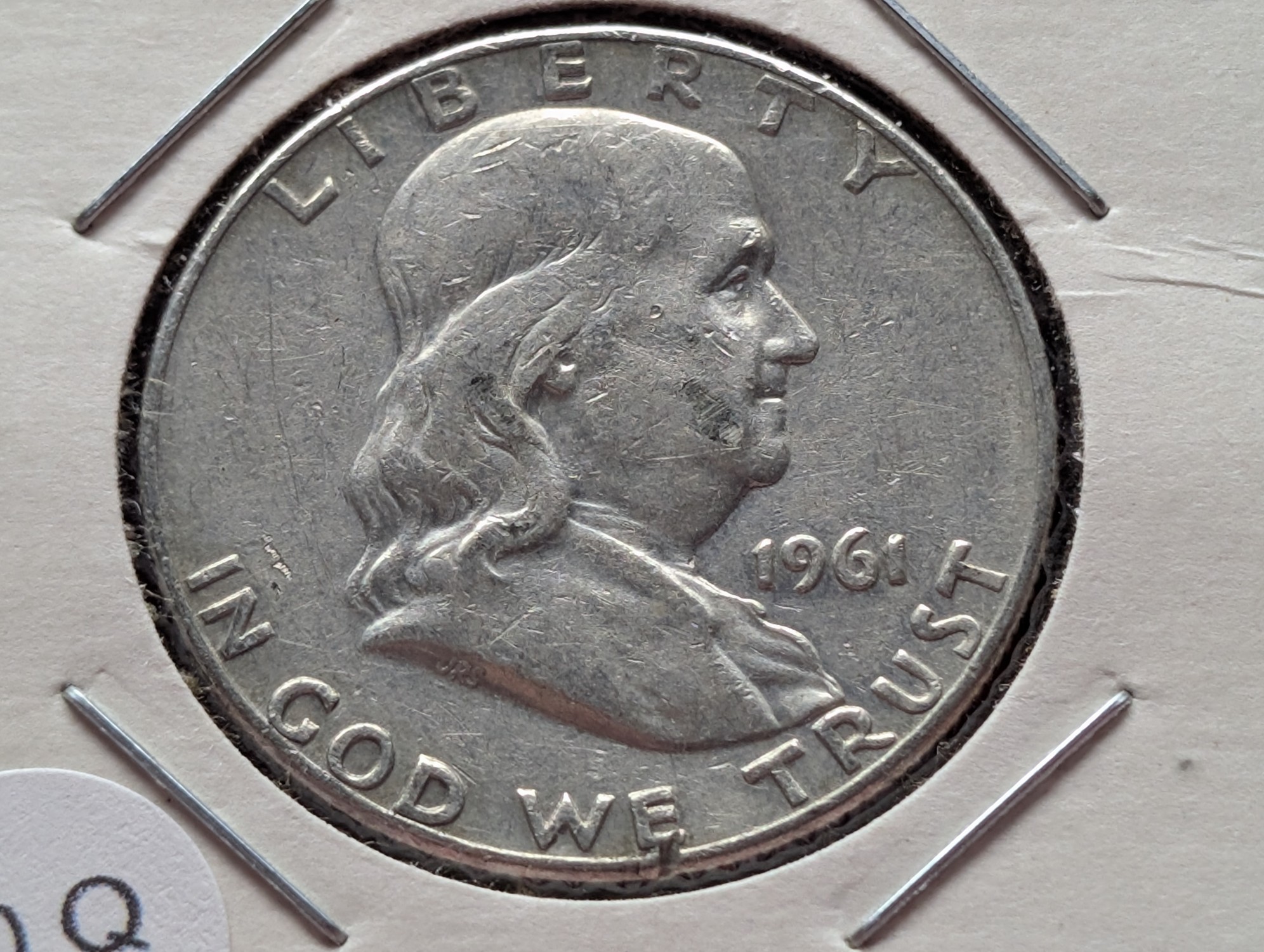 1961-D Franklin Half Dollar, 90% Silver