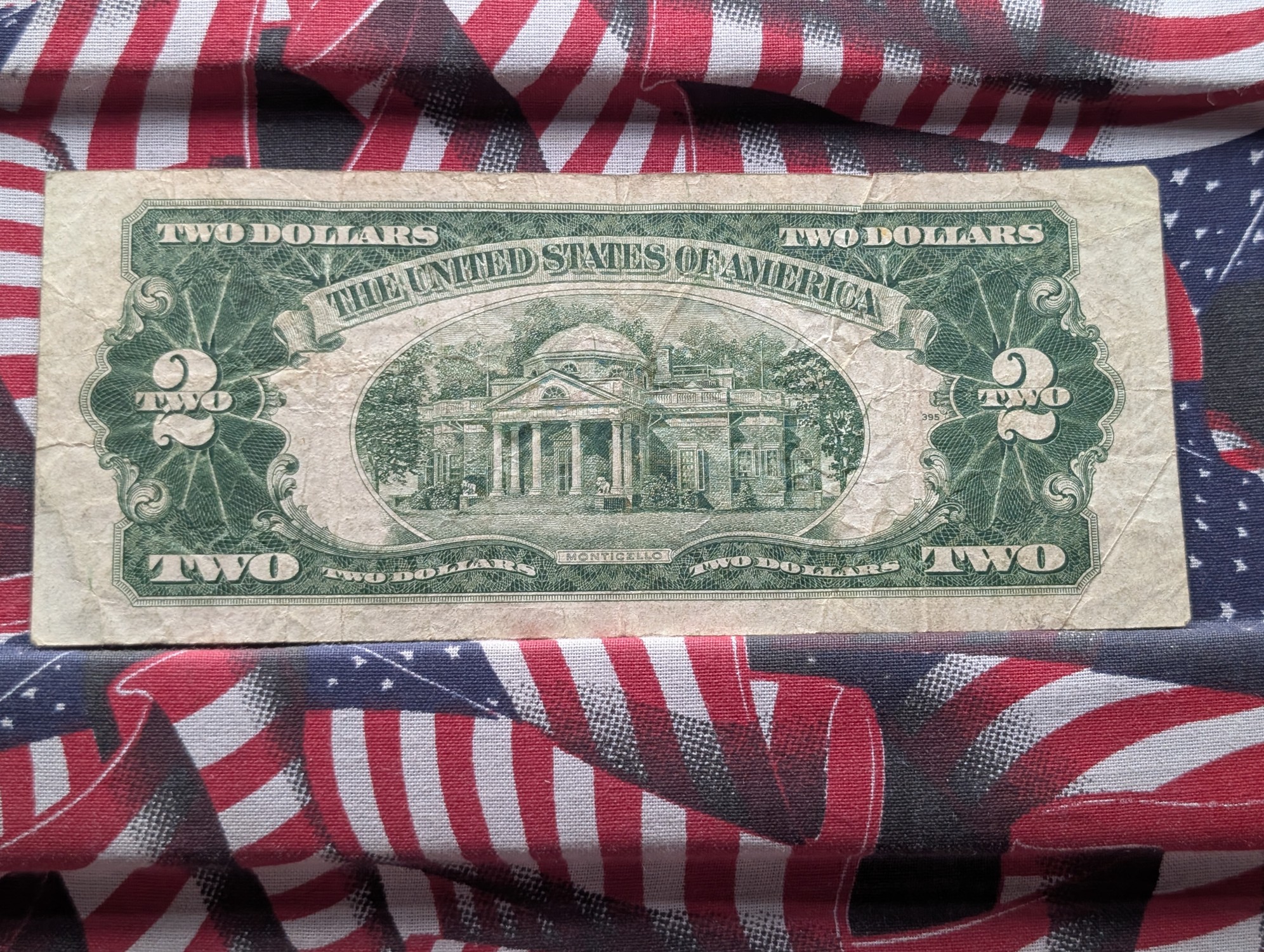 1953 Series $2 United States Red Seal Note