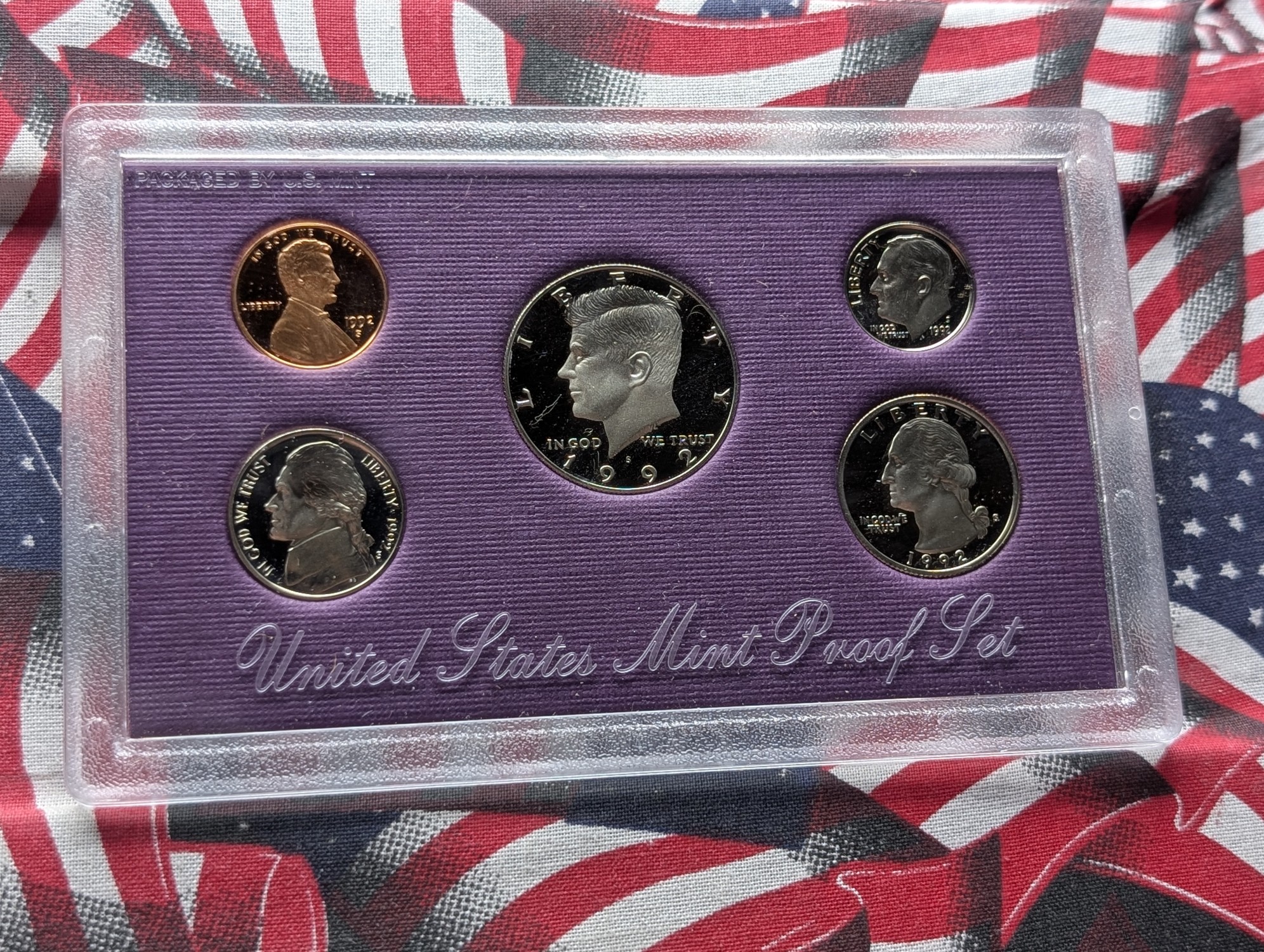 1992-S U.S. Mint Proof Set in OGP w/ COA