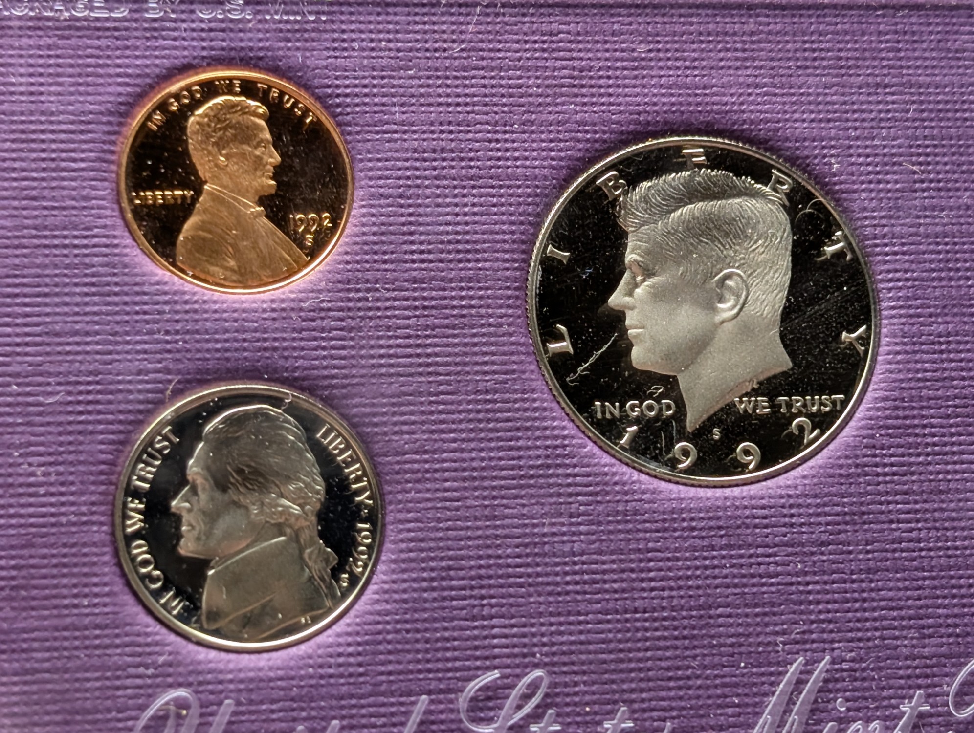 1992-S U.S. Mint Proof Set in OGP w/ COA