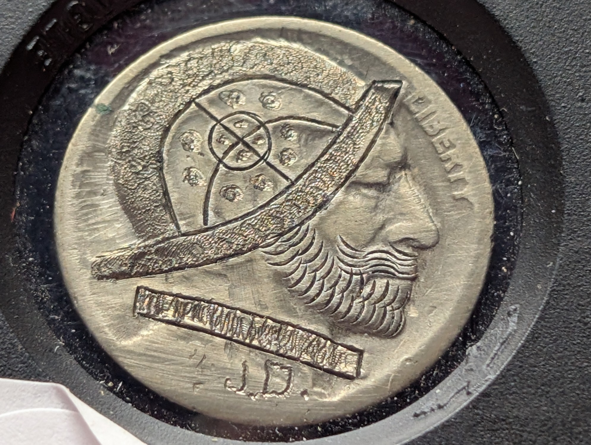 Vintage Indian Head Buffalo Cortez Hobo Nickel