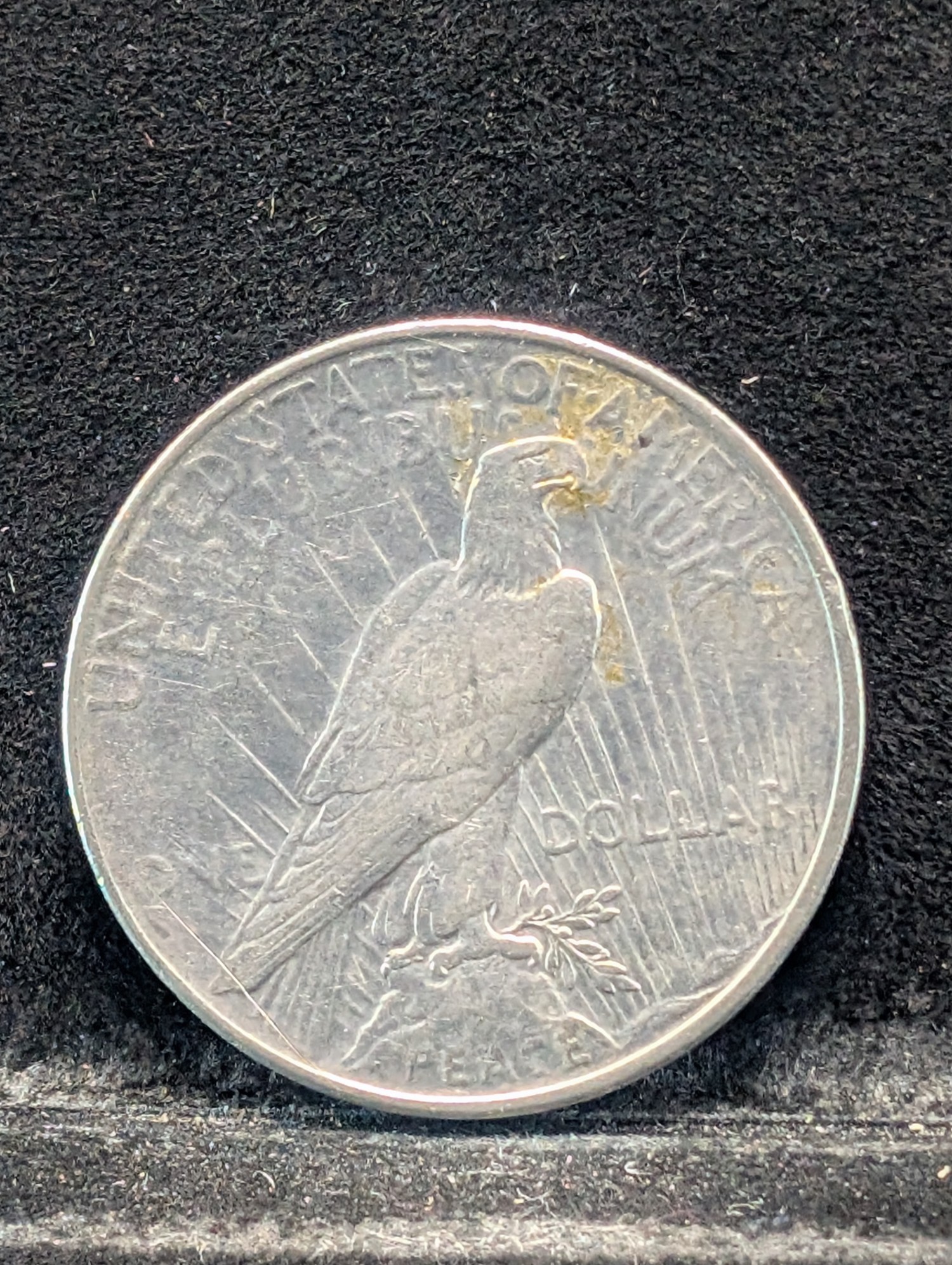 1923 Peace 90% Silver Dollar