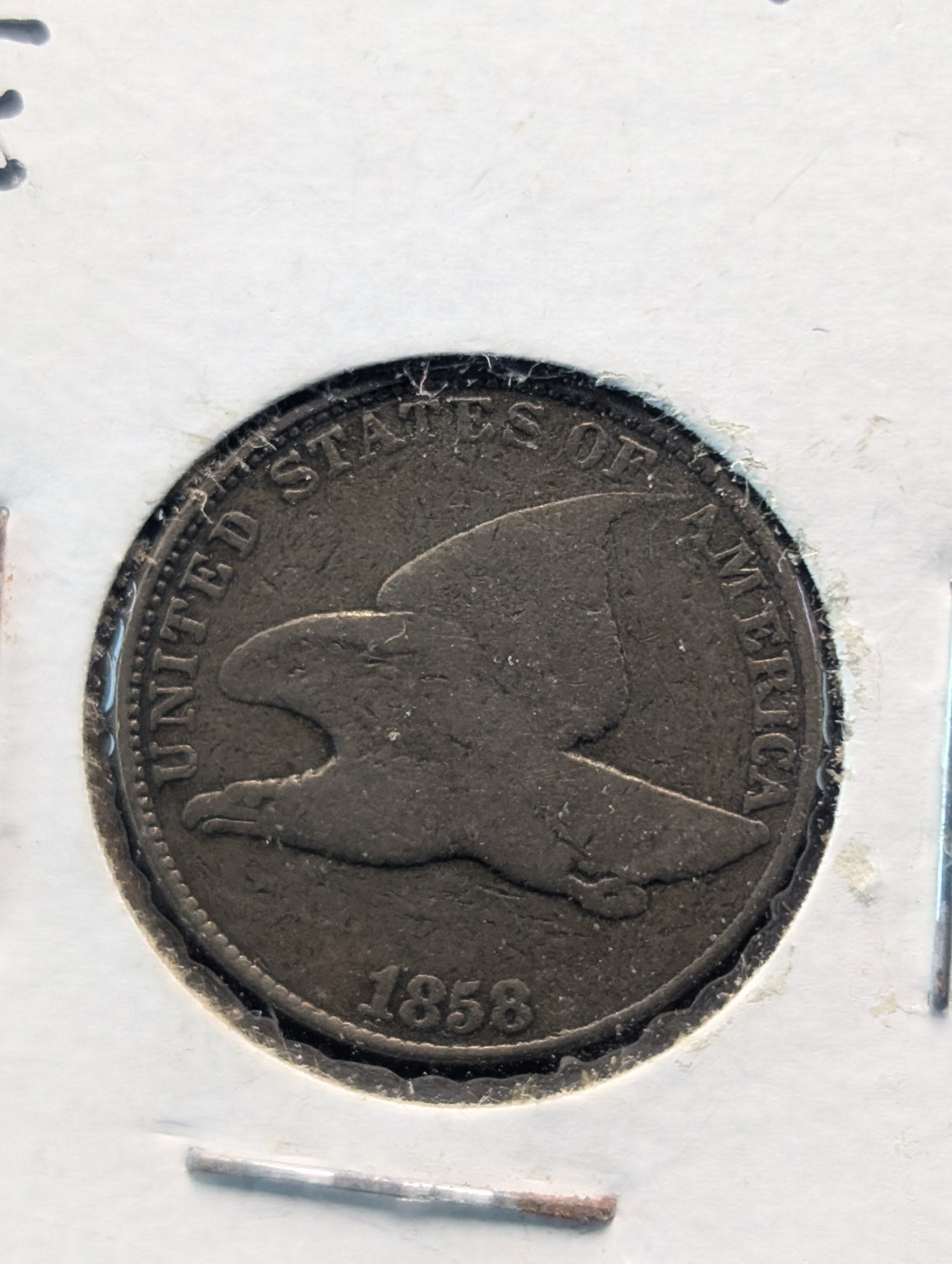 1858 Flying Eagle Cent