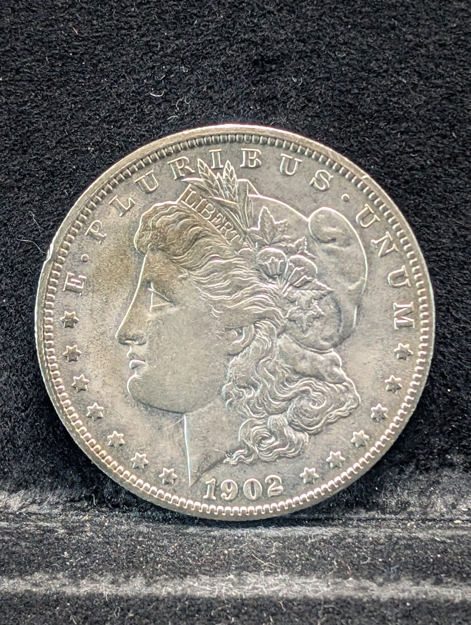 1902-O Morgan 90% Silver Dollar