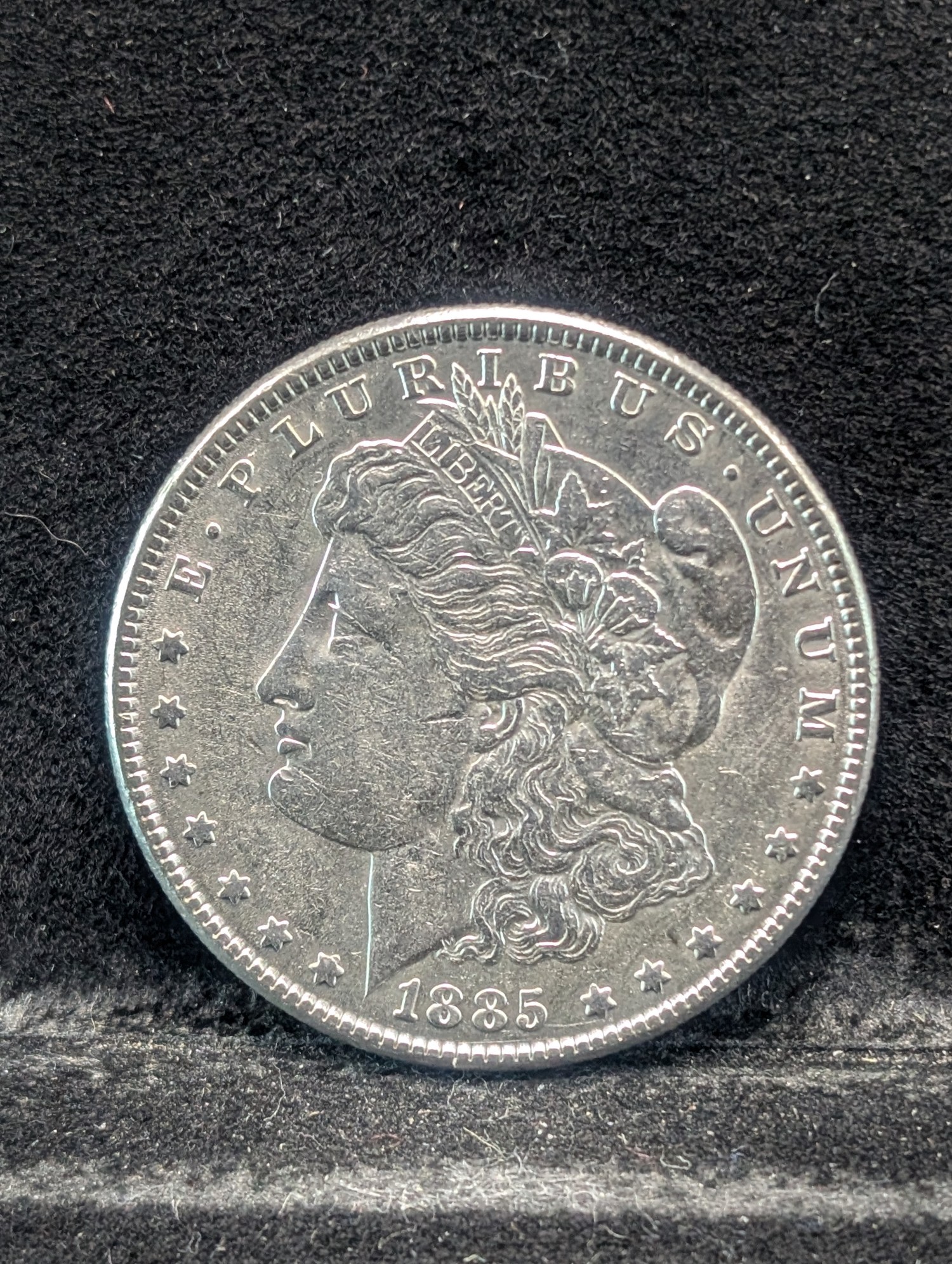 1885 Morgan 90% Silver Dollar