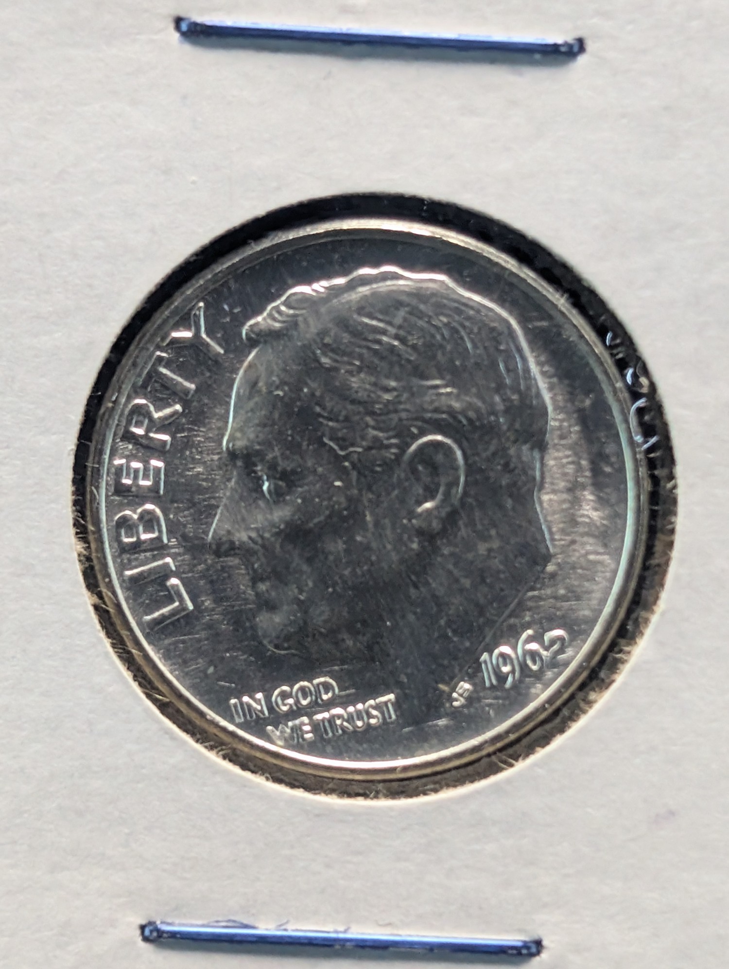 1962 Roosevelt 90% Silver Dime