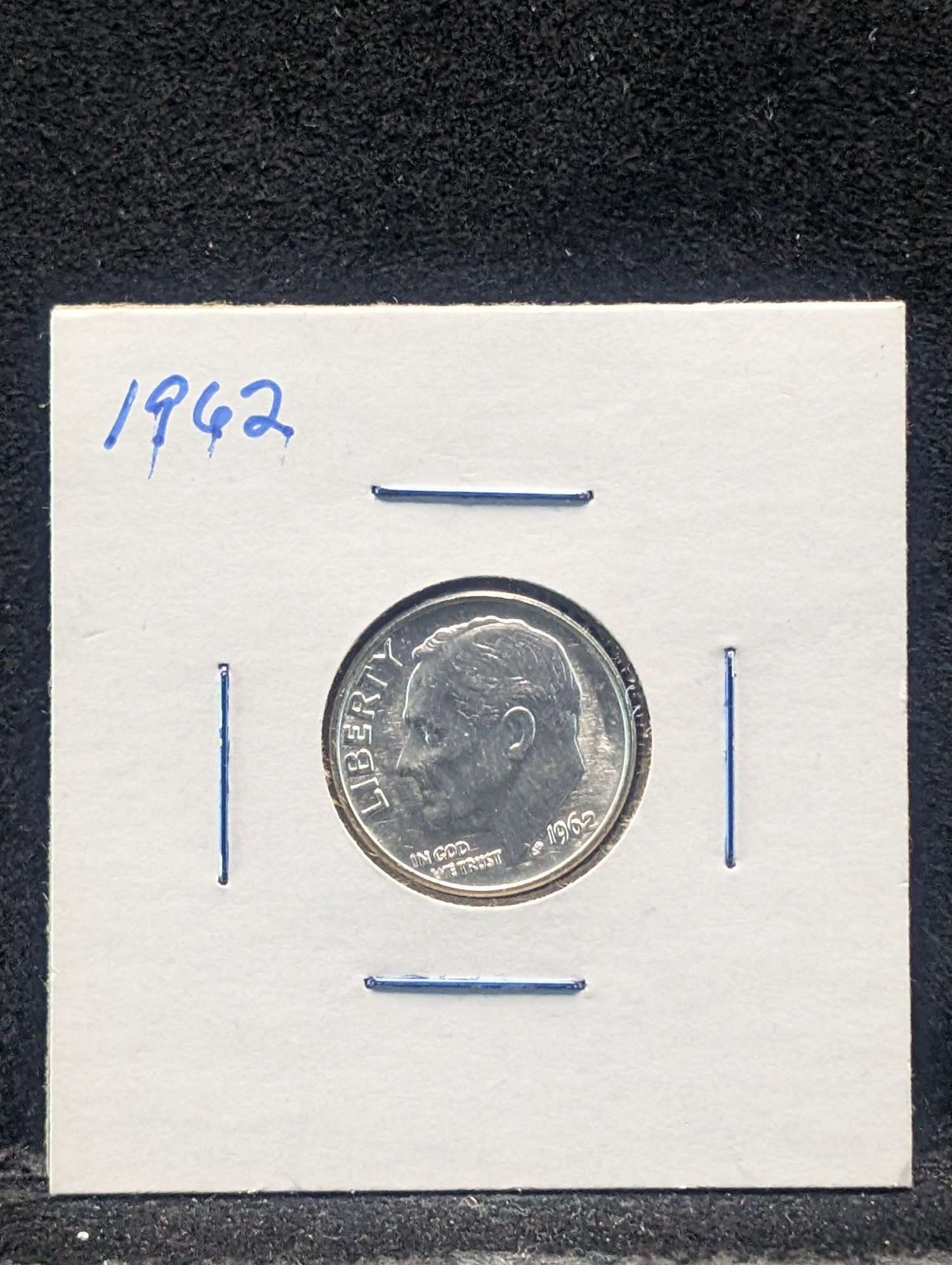1962 Roosevelt 90% Silver Dime