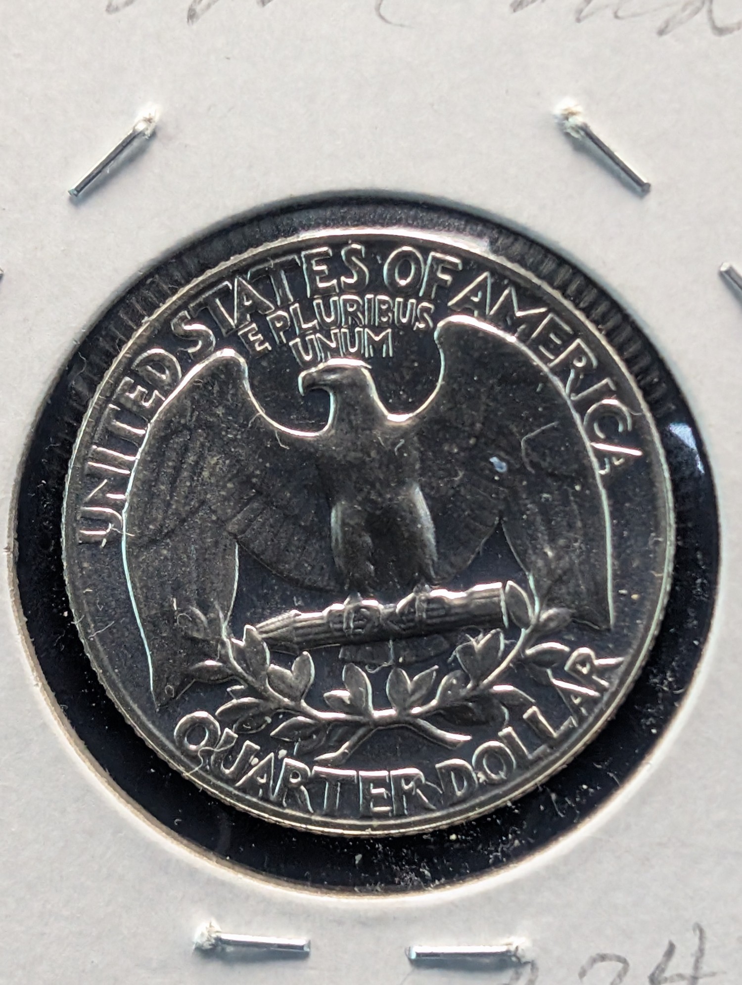 1961 PROOF Washington 90% Silver Quarter