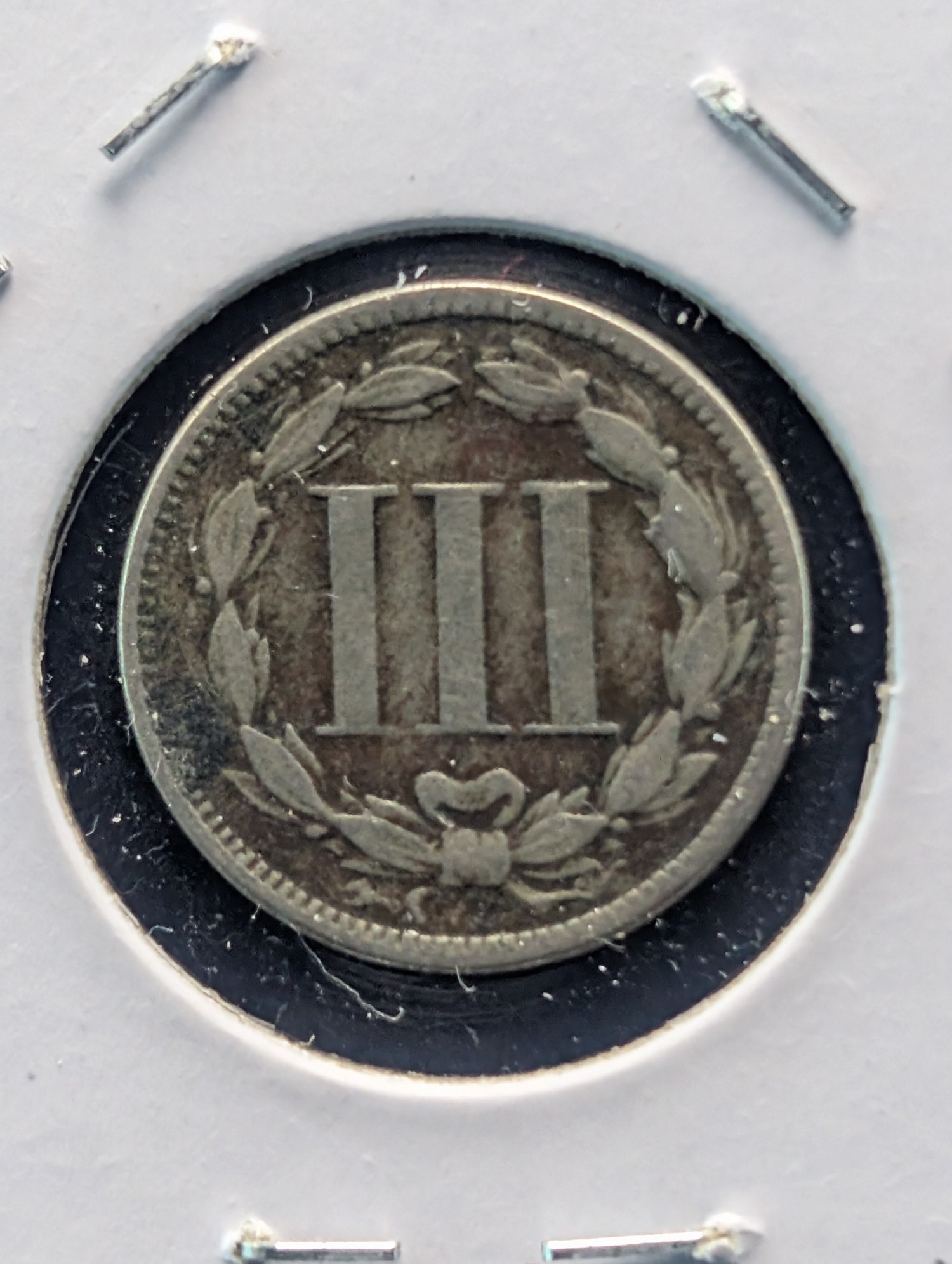 1866 Three Cent Nickel