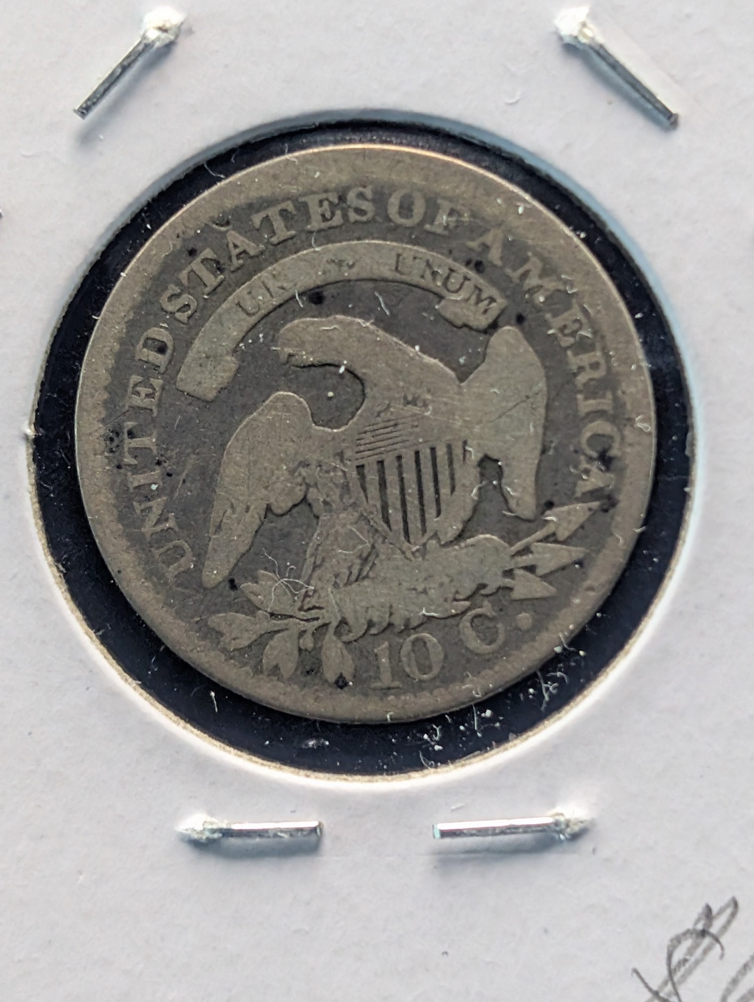 1821 Capped Bust Silver Dime