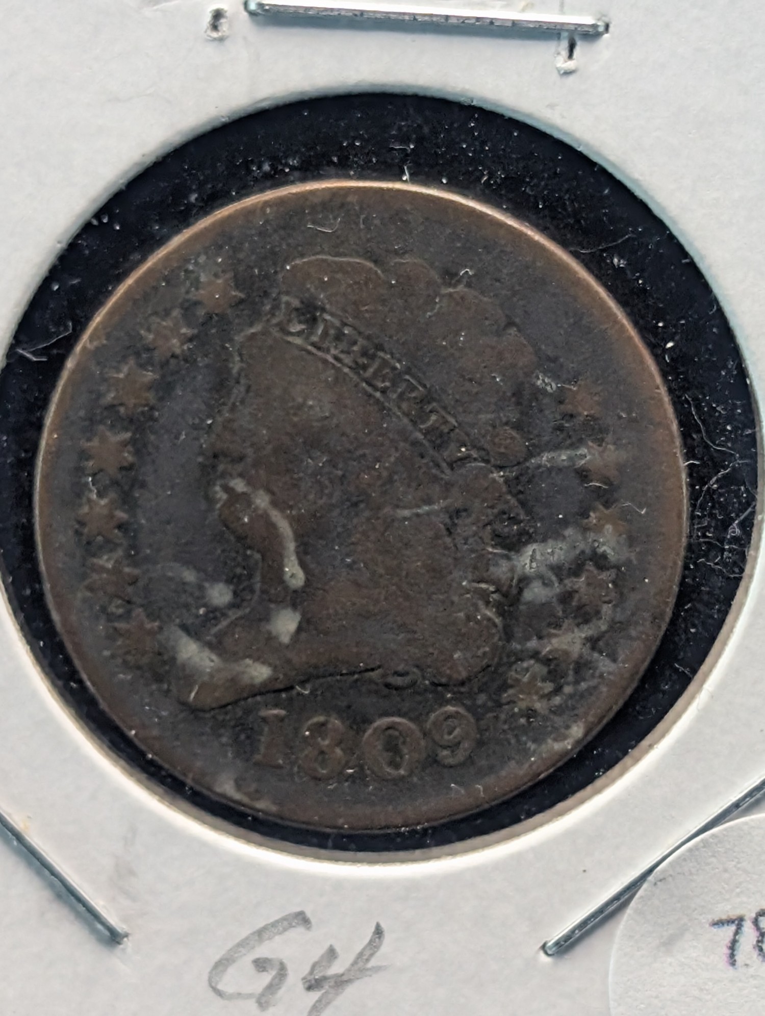 1809 Classic Head Half Cent
